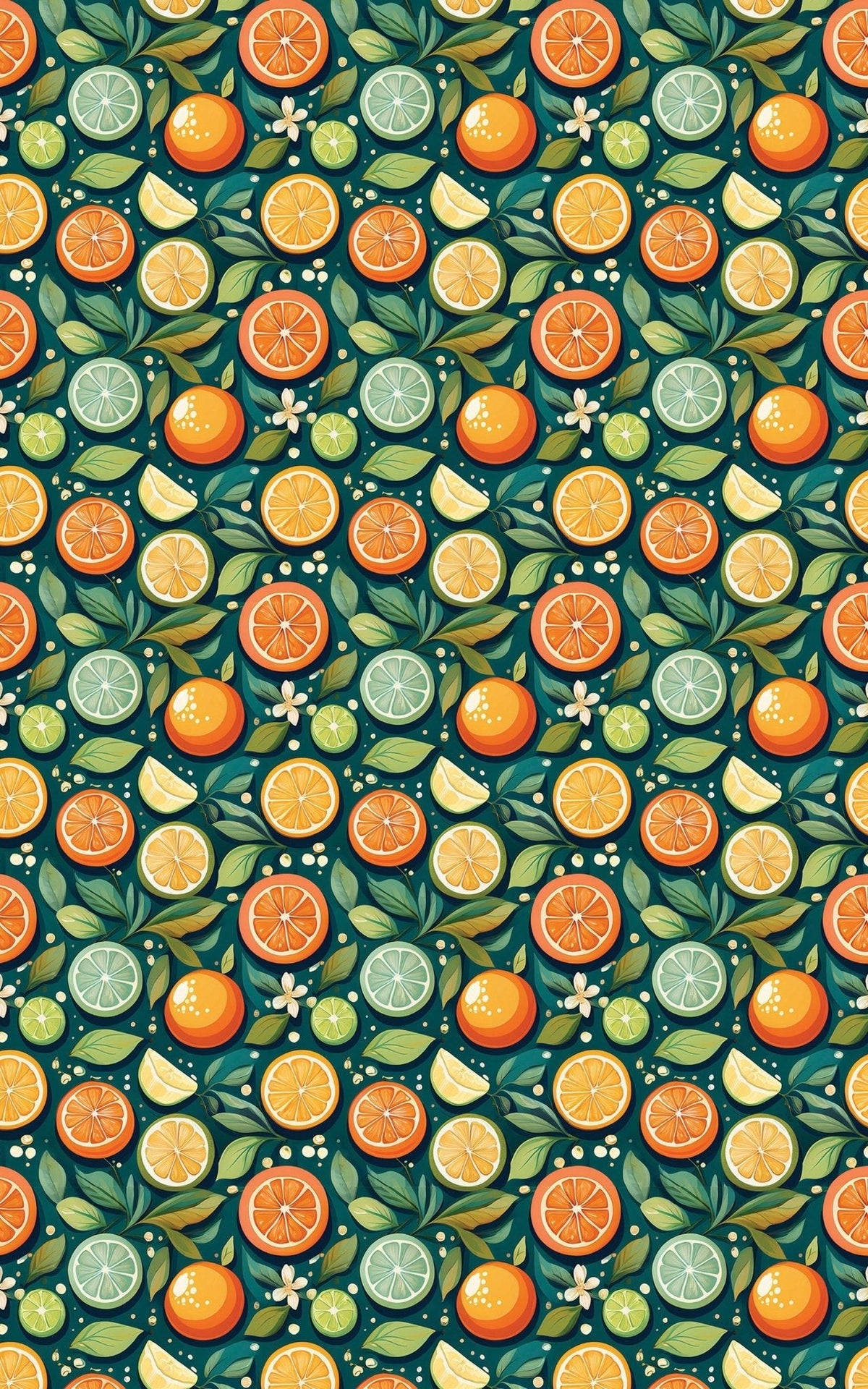 Summer Citrus Wrapping Paper