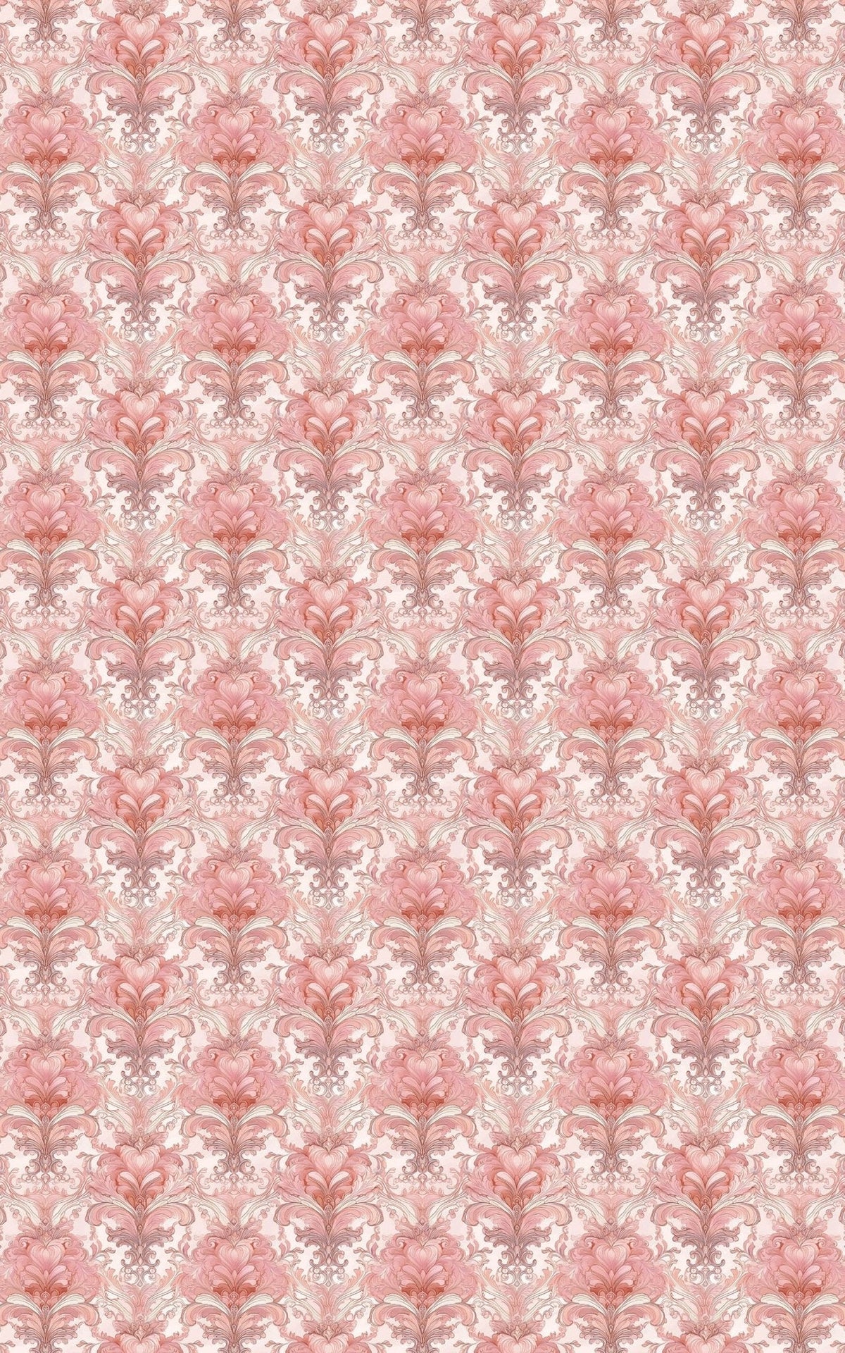 Pastel Baroque: Rosé Blush Wrapping Paper