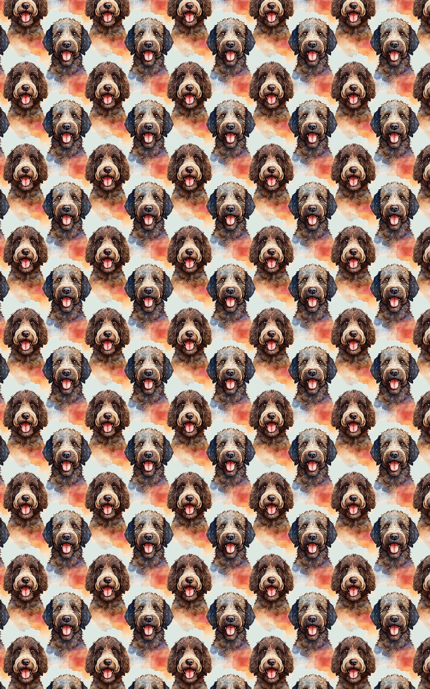 Snuggly Portuguese Water Dog