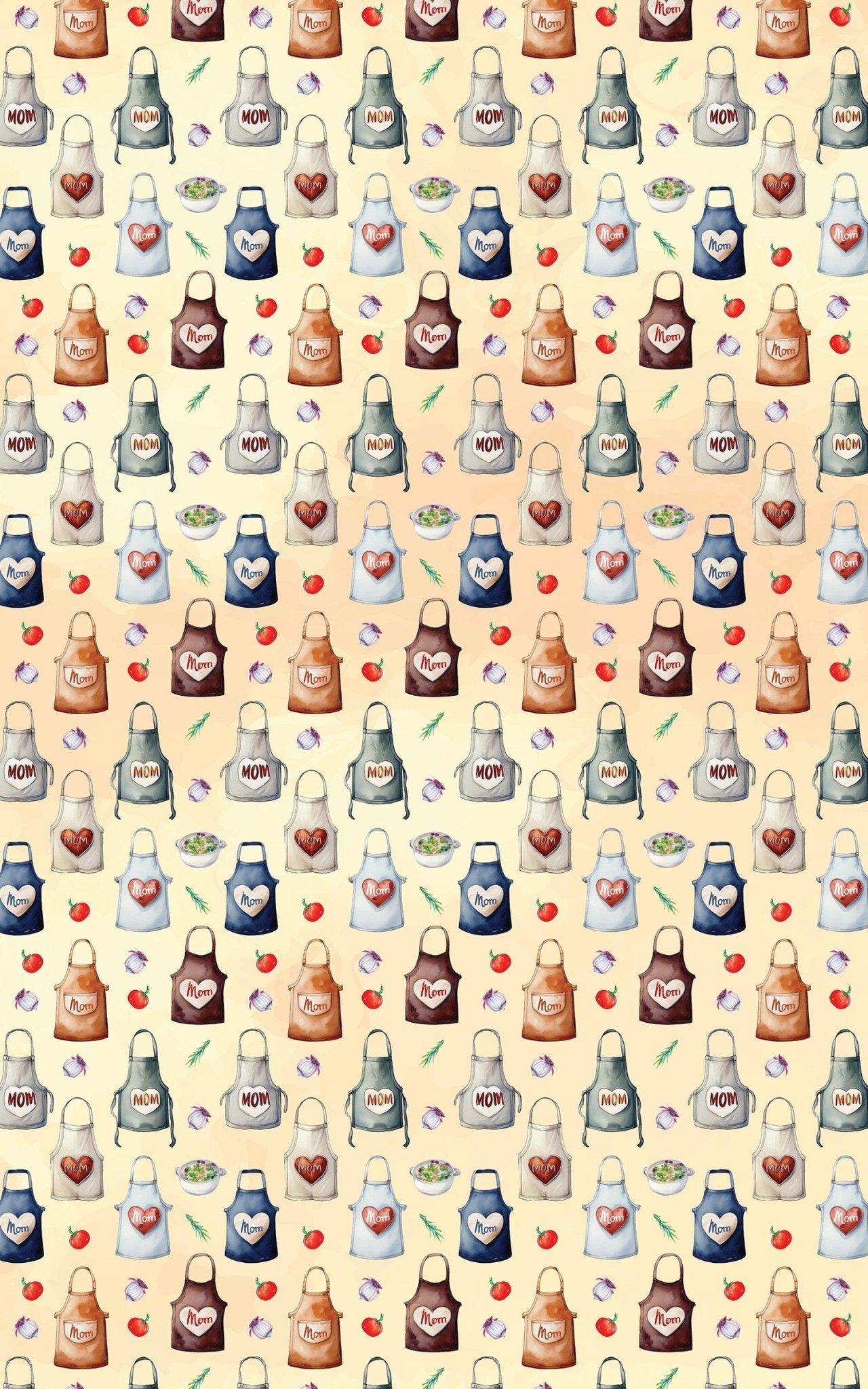 Mom's Apron - Beige