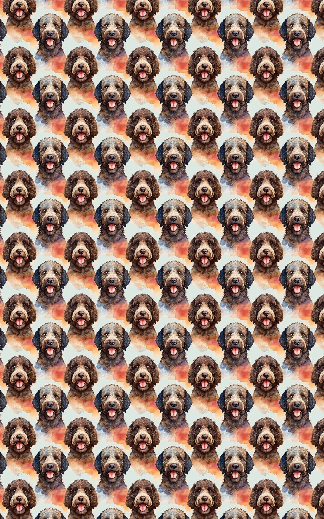 Snuggly Portuguese Water Dog