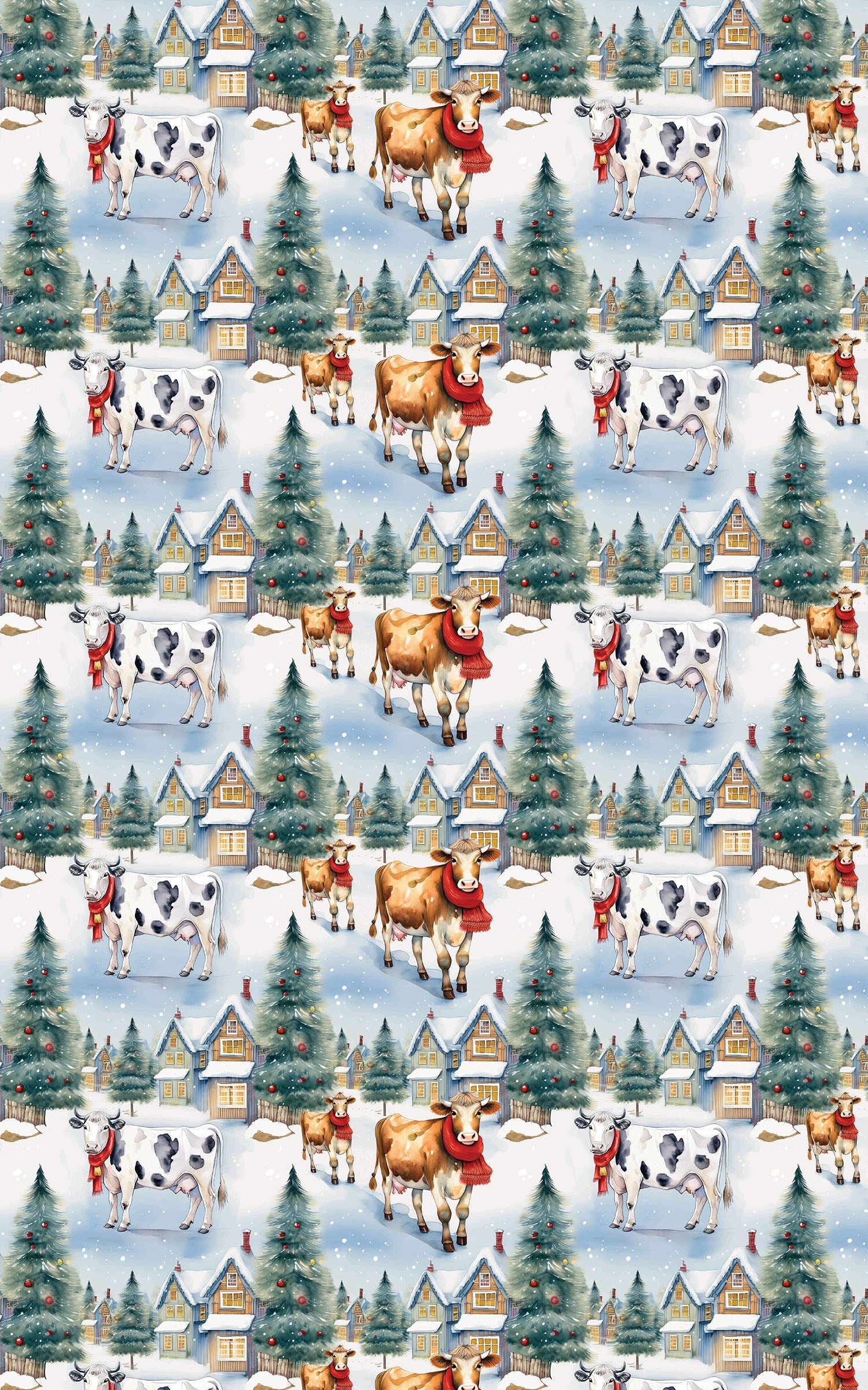 Tinsel Town Cows
