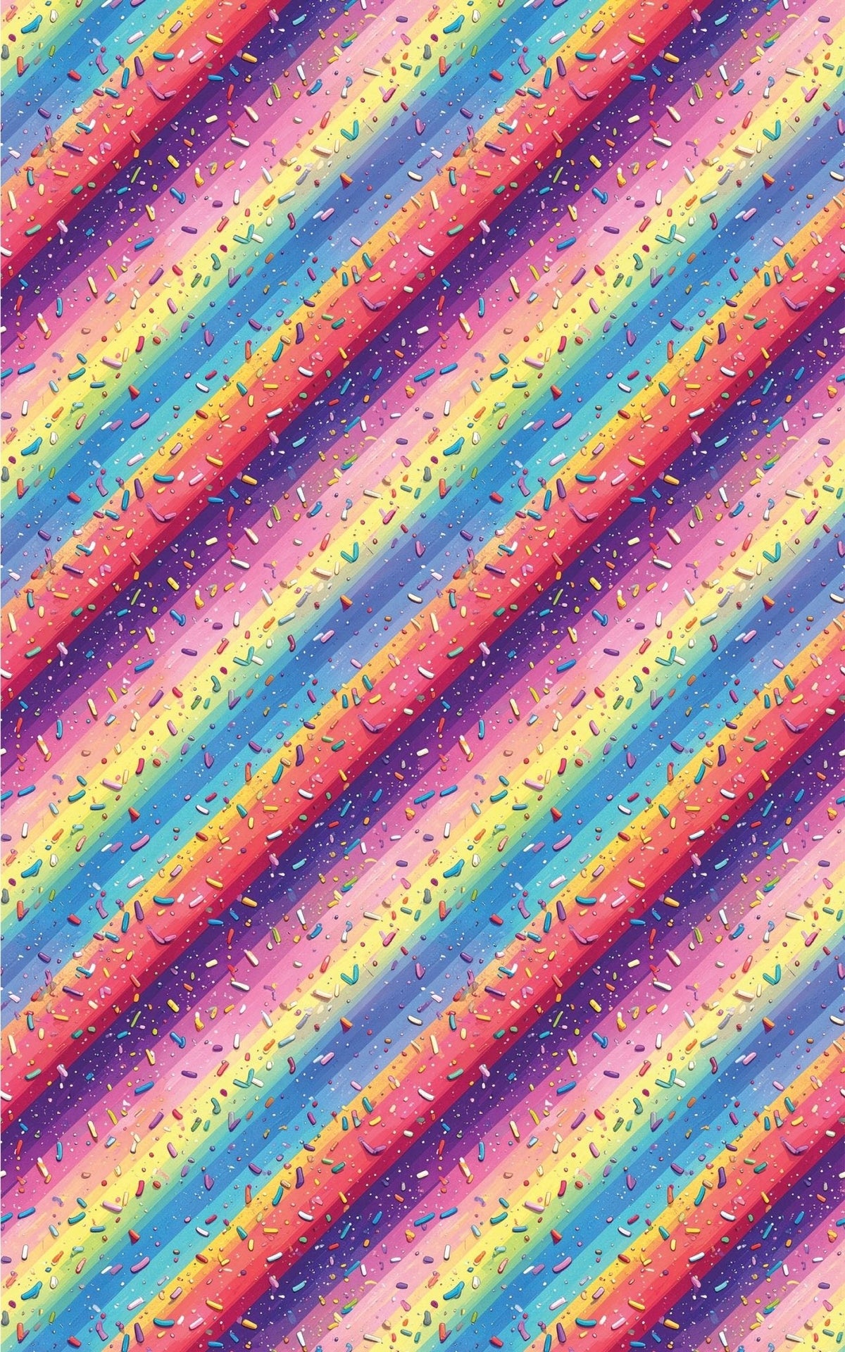 Party Sprinkle Rain Wrapping Paper