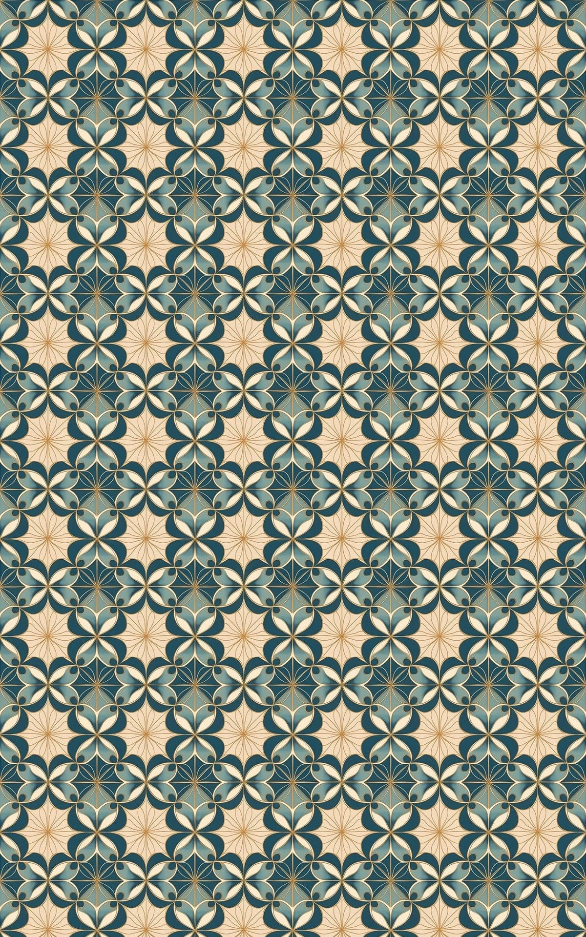 Treillage Garden Lattice Wrapping Paper