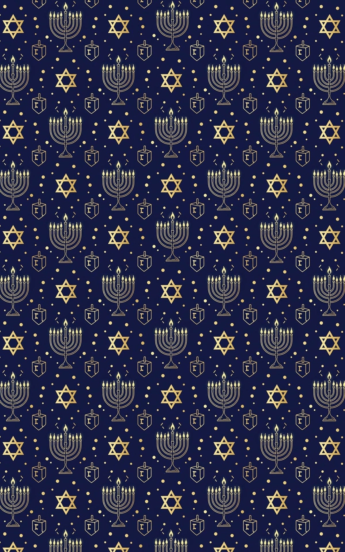 Elegance Of The Menorah Wrapping Paper
