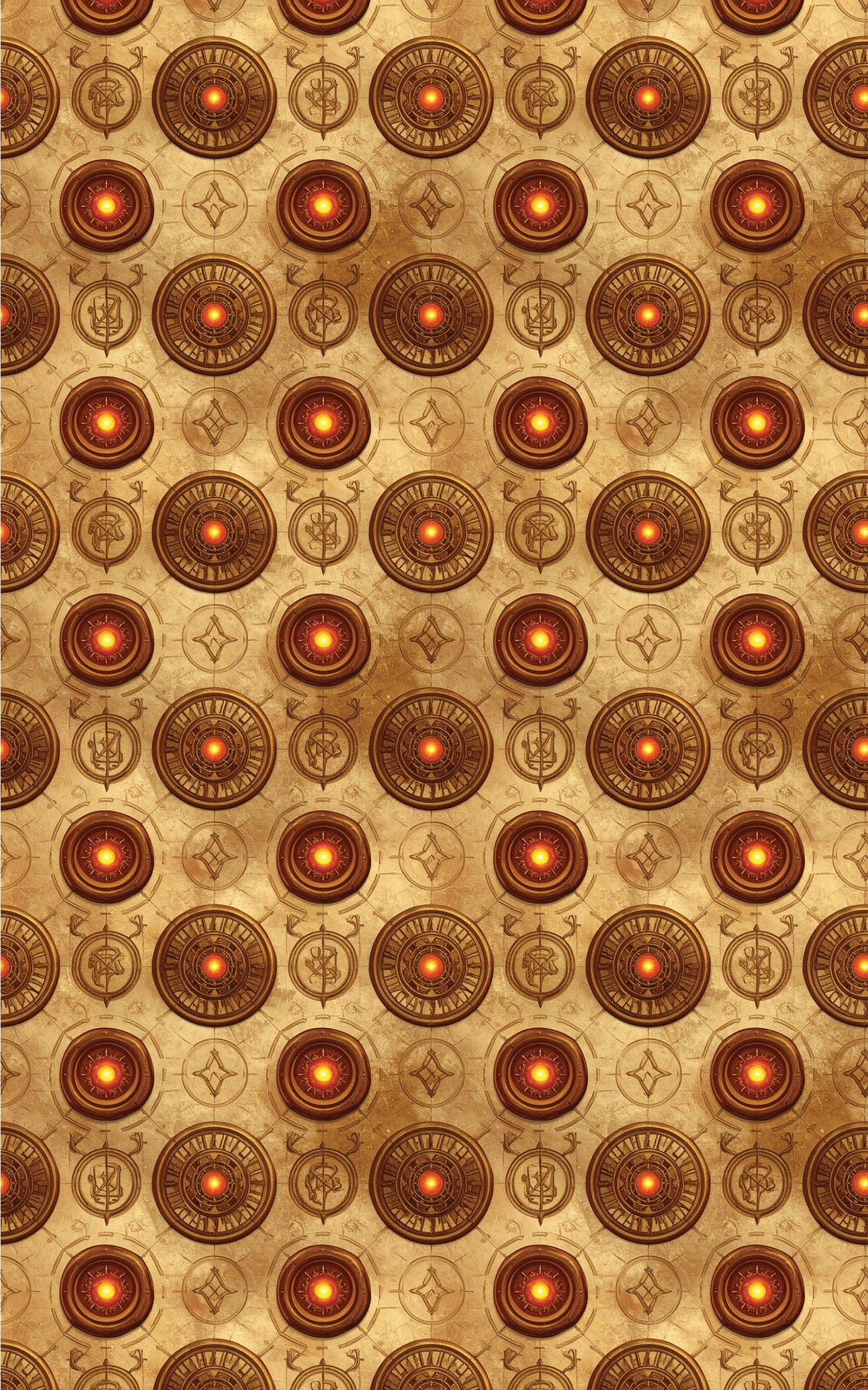 Ancient Seal Unlock Glossy Wrapping Paper