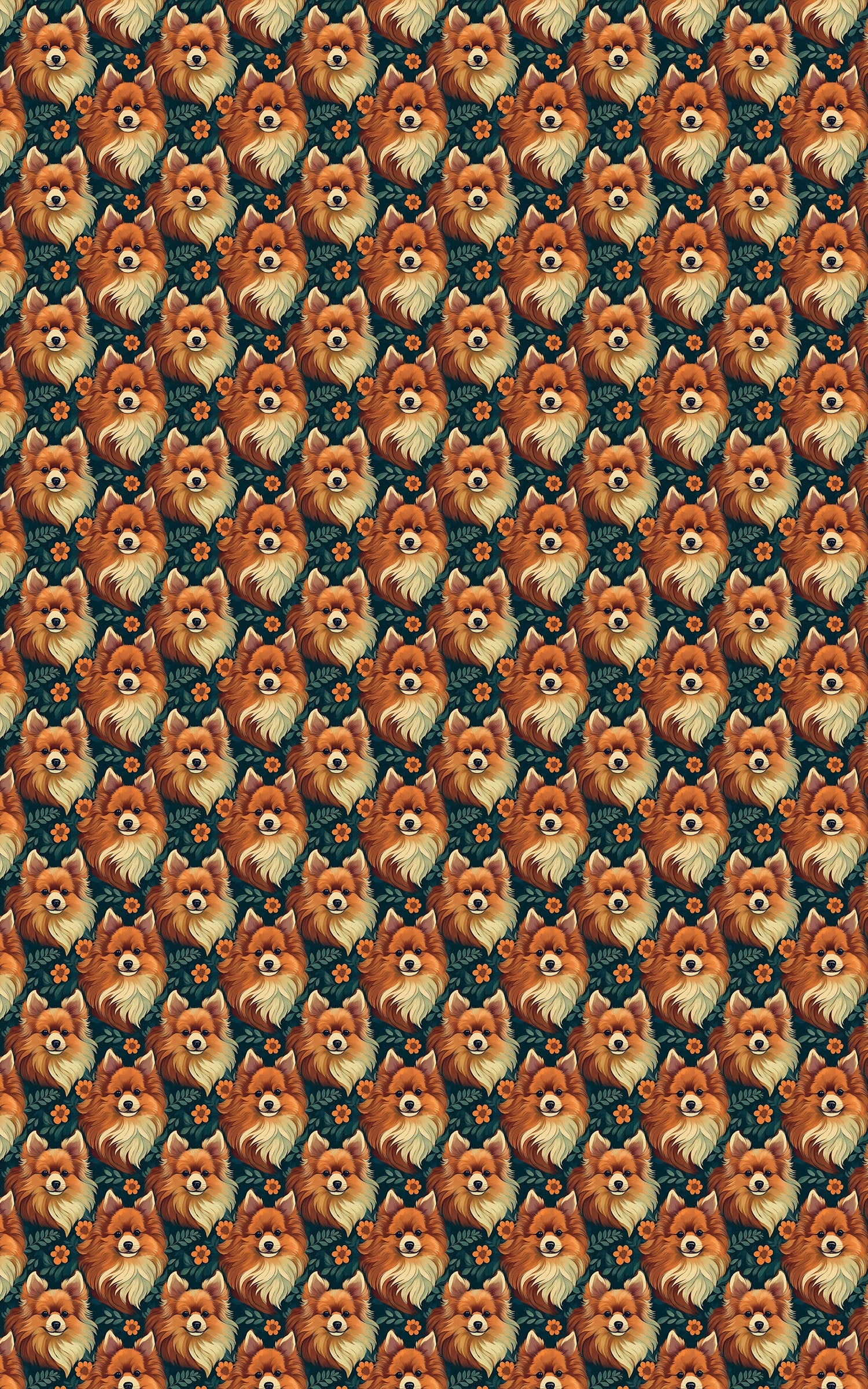 Pom-tastic Pomeranian Patterns