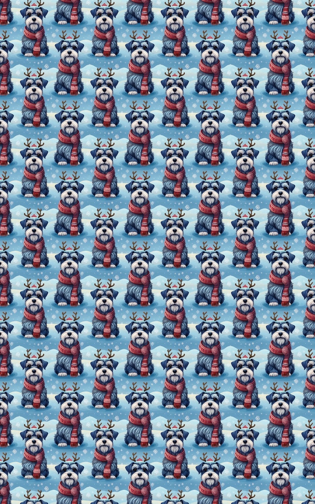 Scarved Schnauzer Cheer