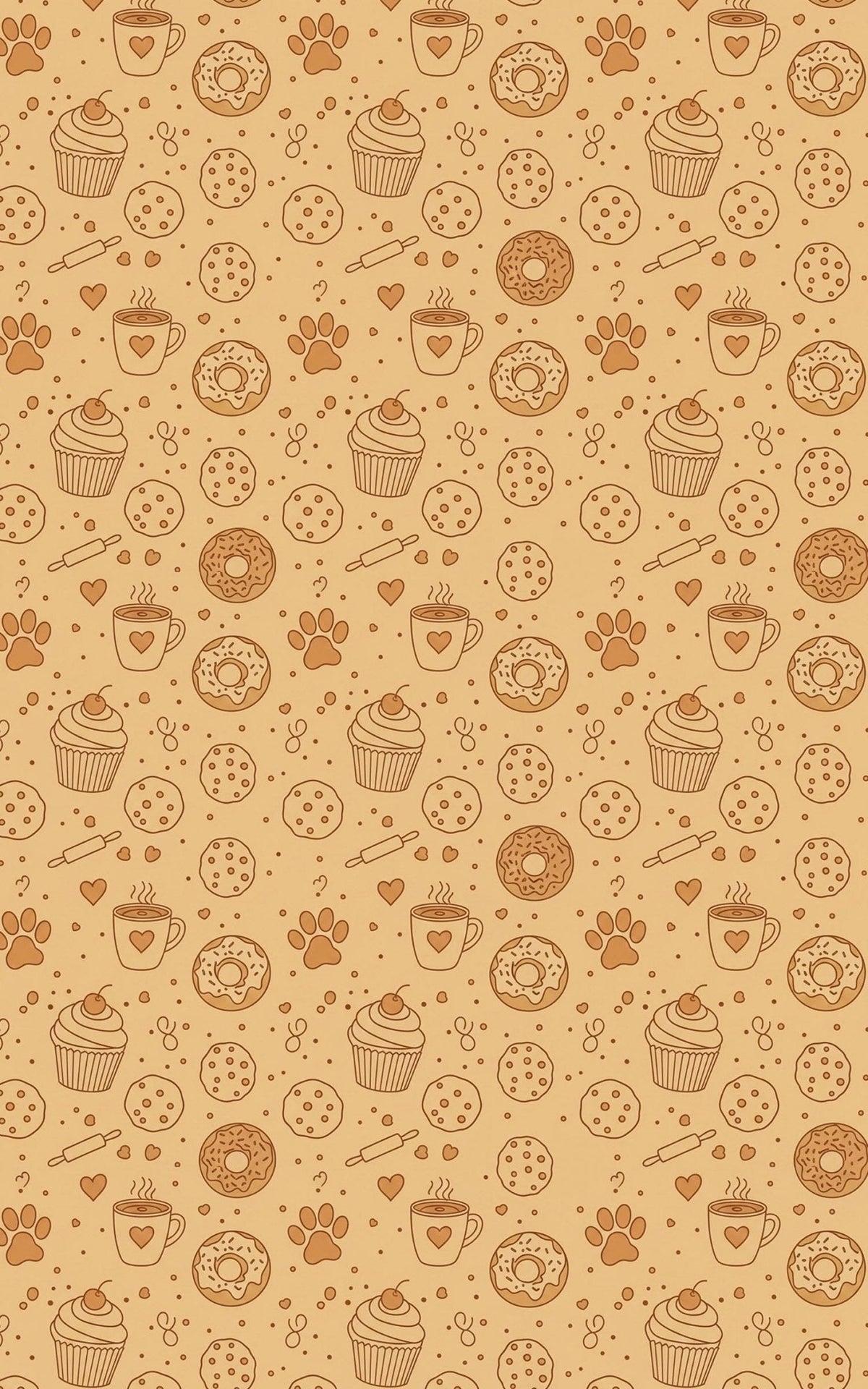 Paws & Pastry Wrapping Paper
