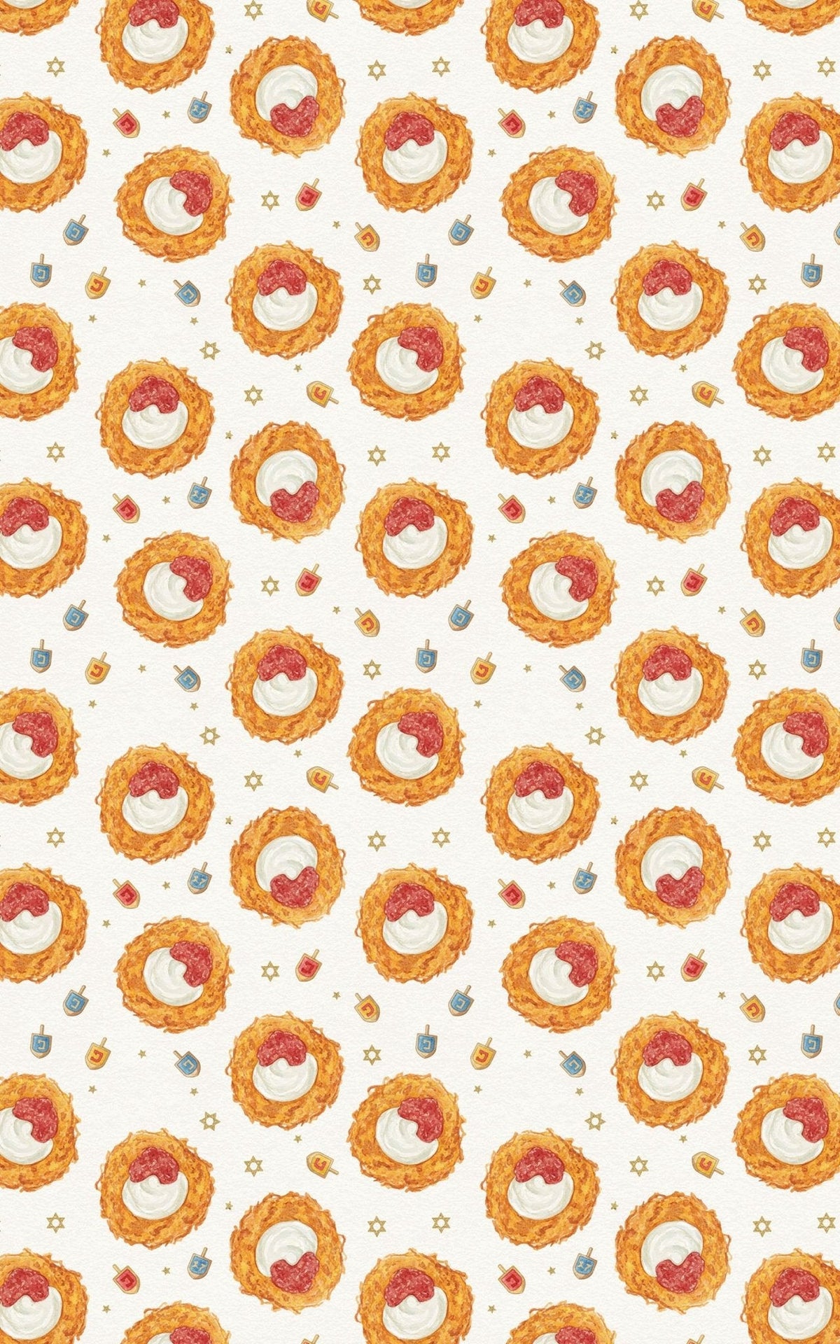 Latke Delight Wrapping Paper