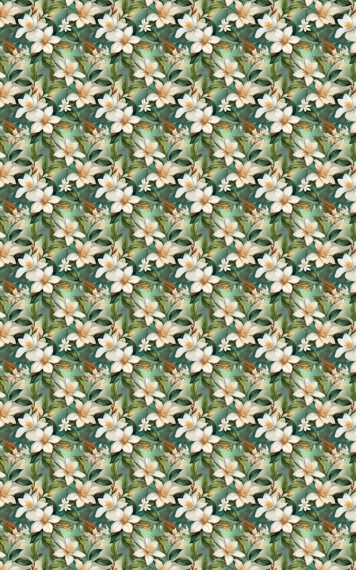 Citrus Blossom Wrapping Paper