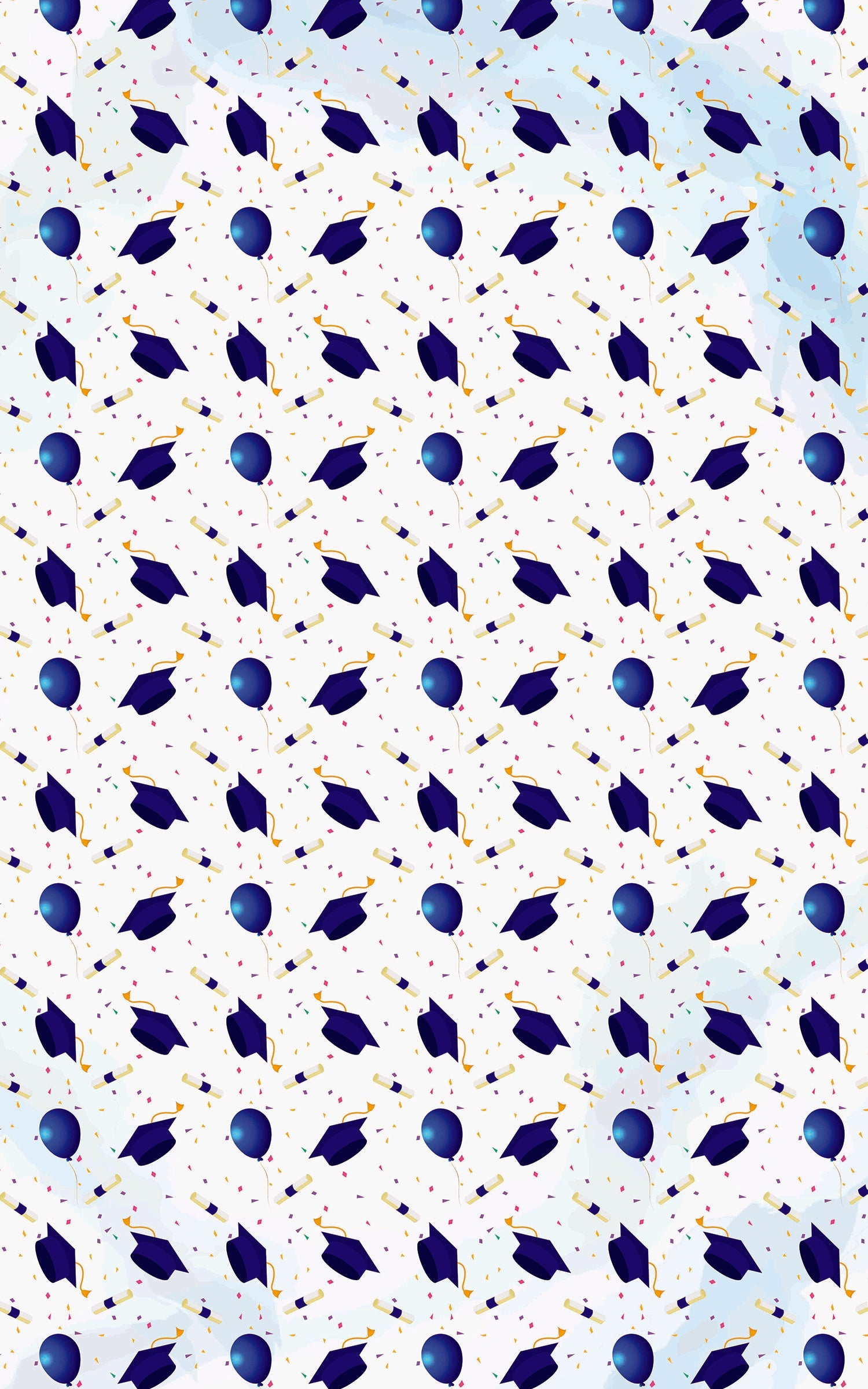 Graduation In Blue
