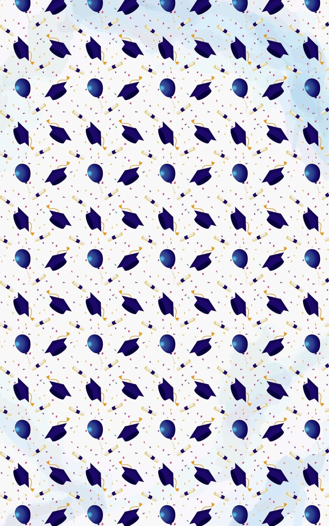 Graduation In Blue