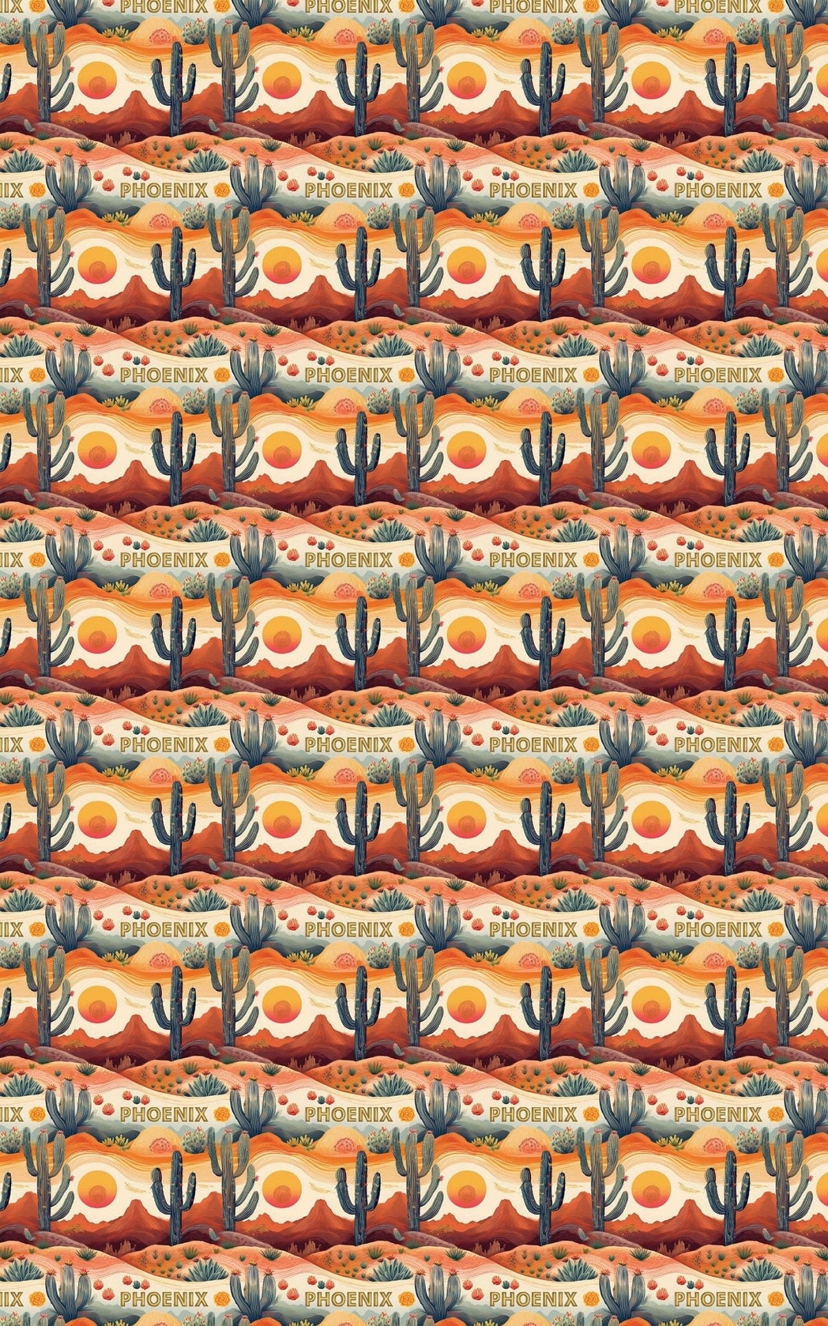 Phoenix — Desert Glow Wrapping Paper