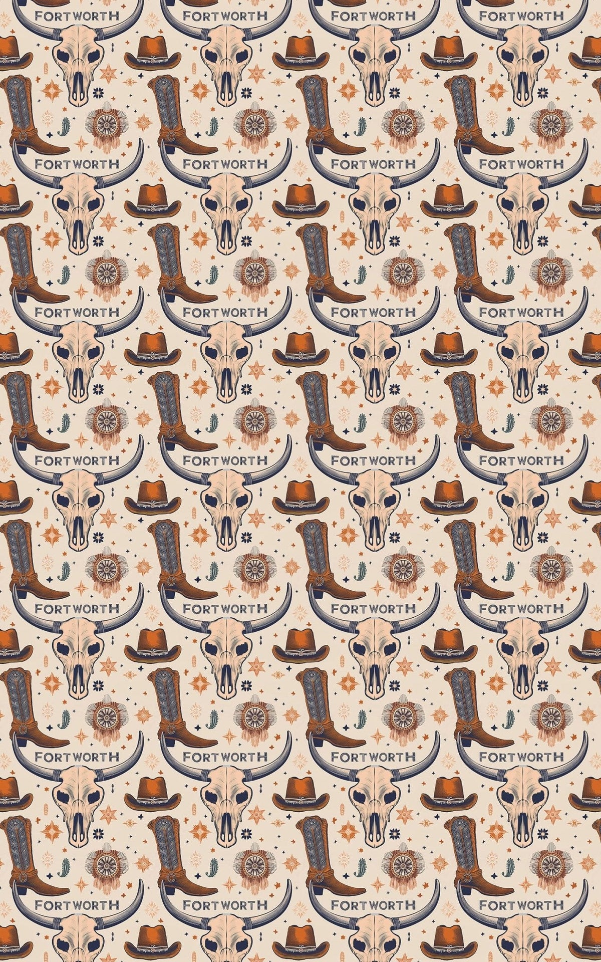 Fort Worth – Modern Western Heritage Wrapping Paper