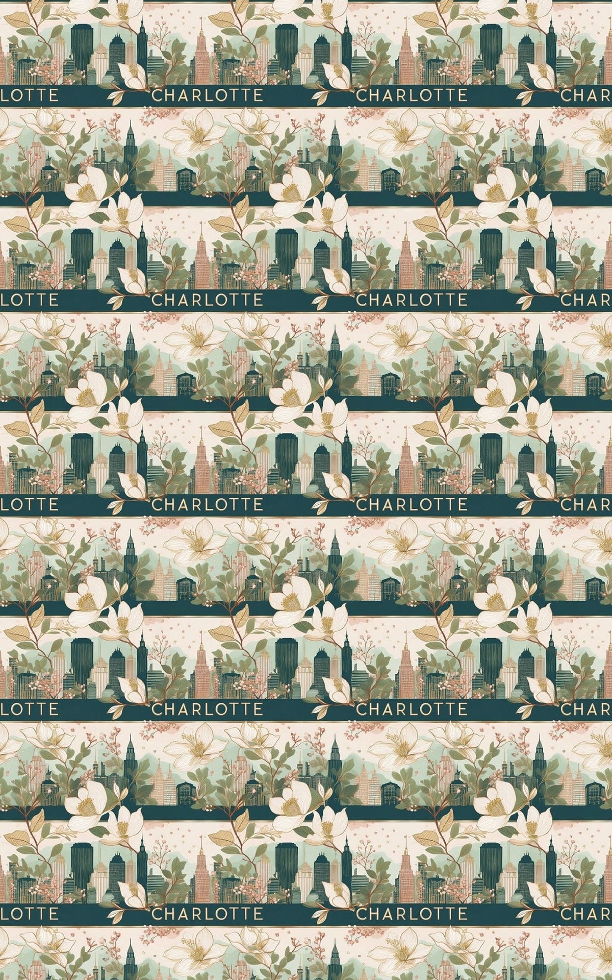 Charlotte – Modern Southern Elegance Wrapping Paper