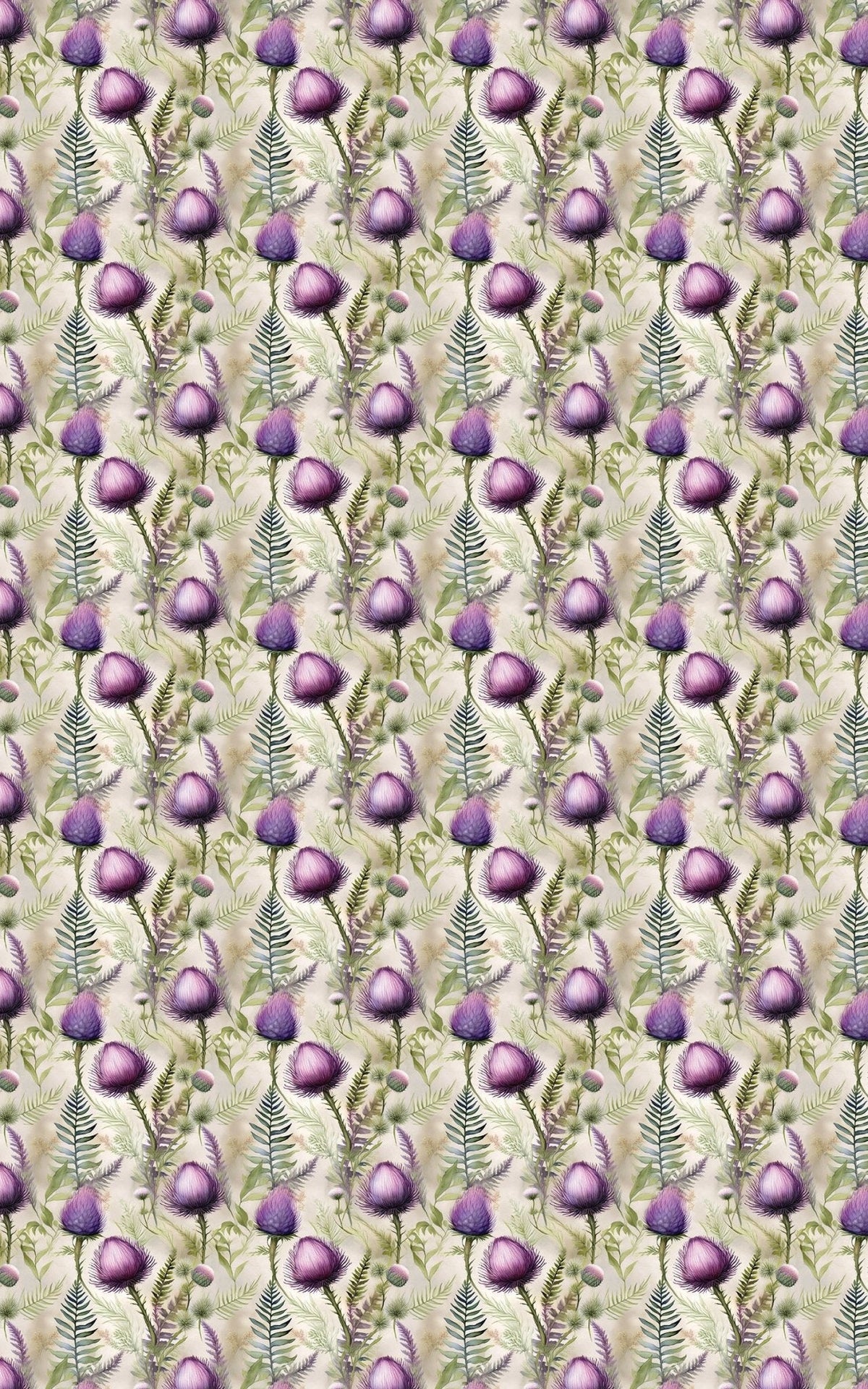 Thistle & Fern Wrapping Paper