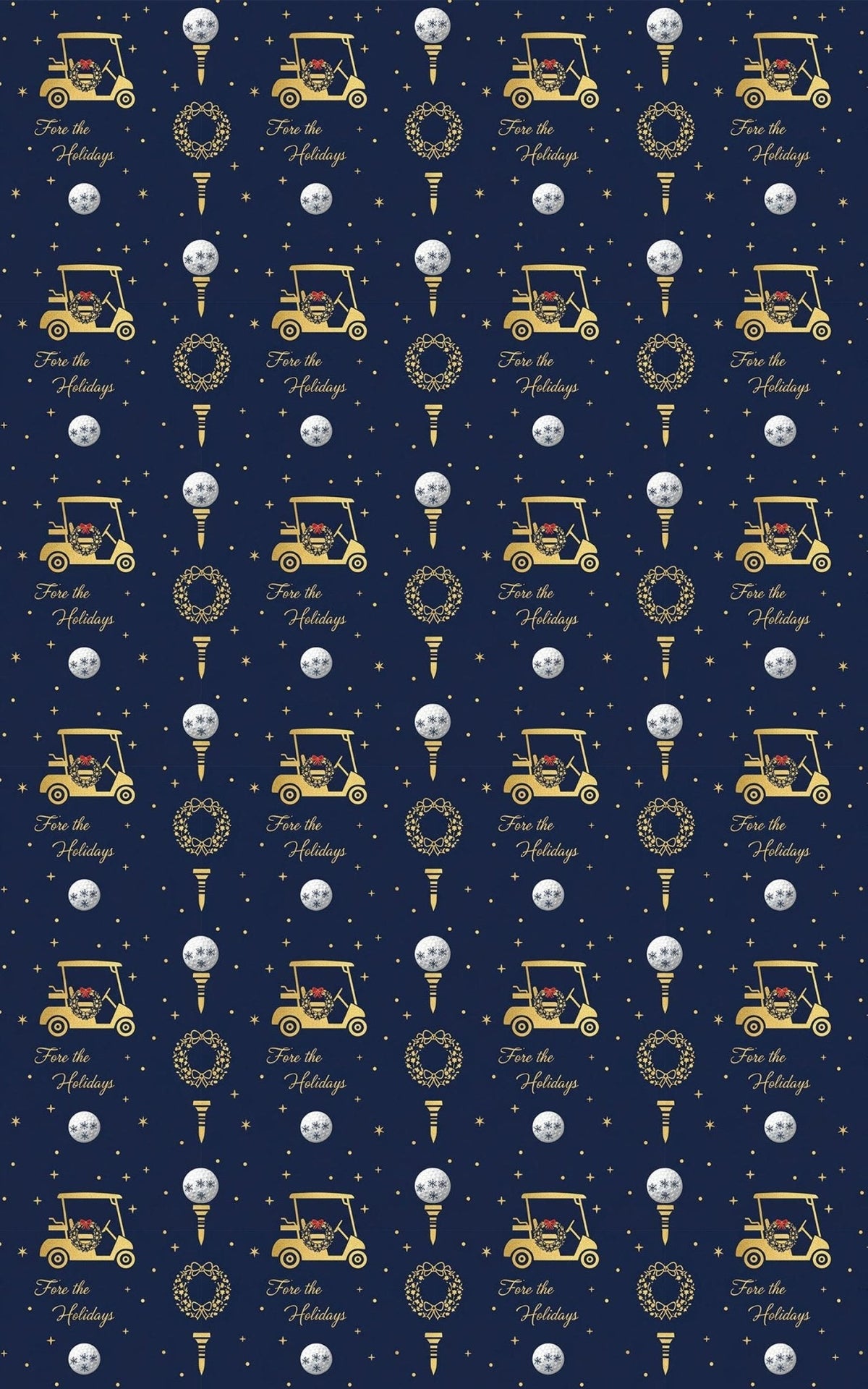 Par-fect Holiday Wrapping Paper