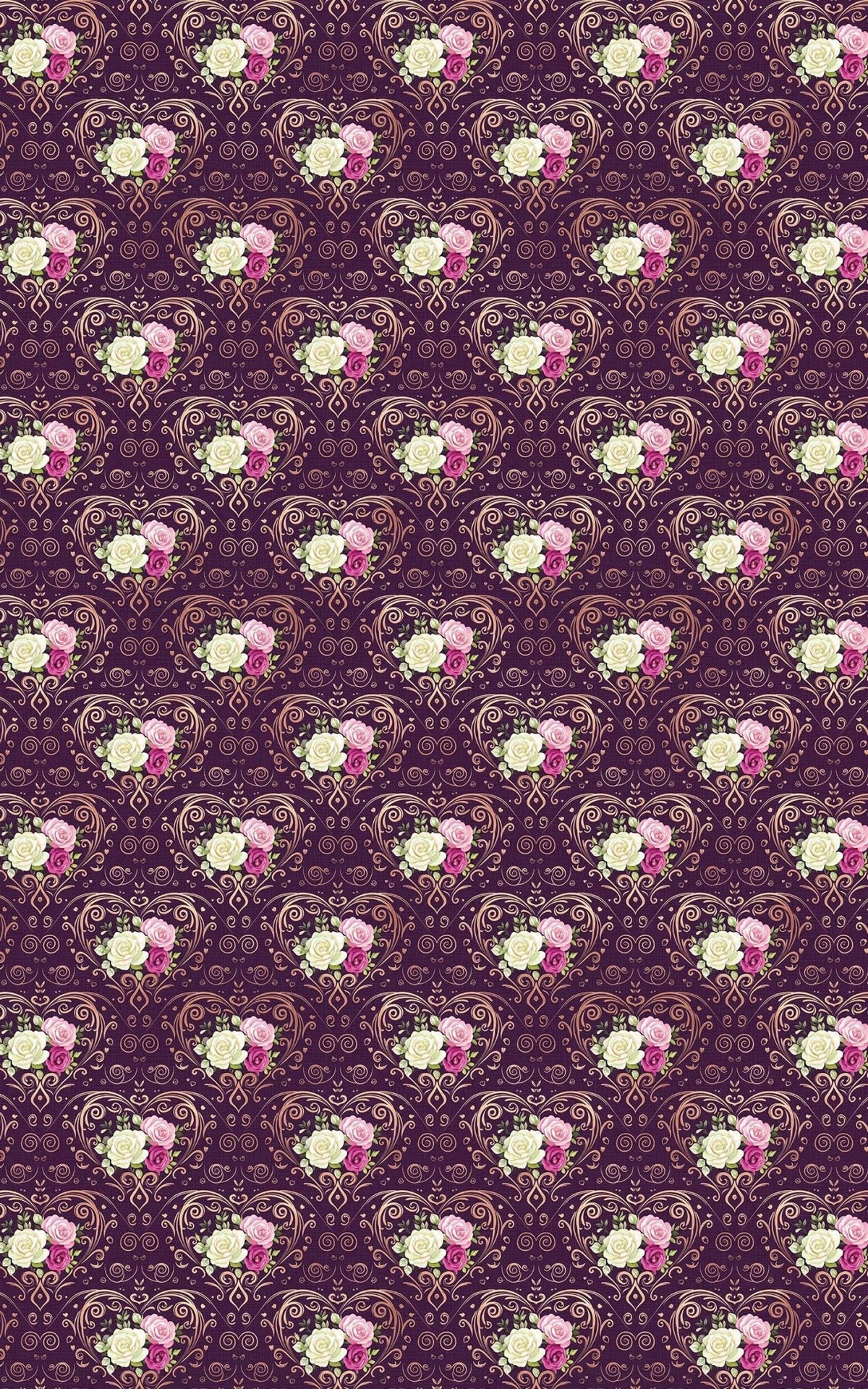 Valentine Baroque Wrapping Paper
