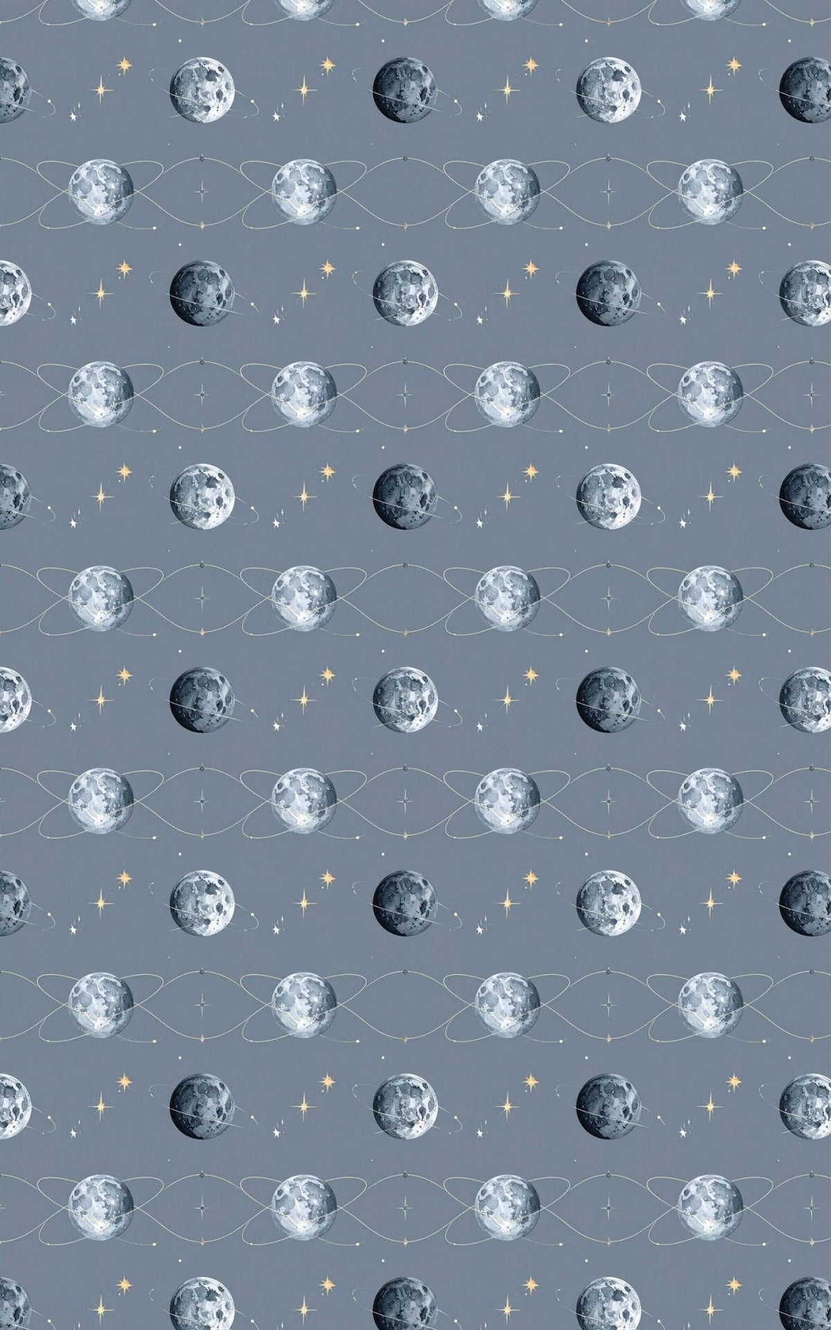 Orbiting Moonlight Wrapping Paper