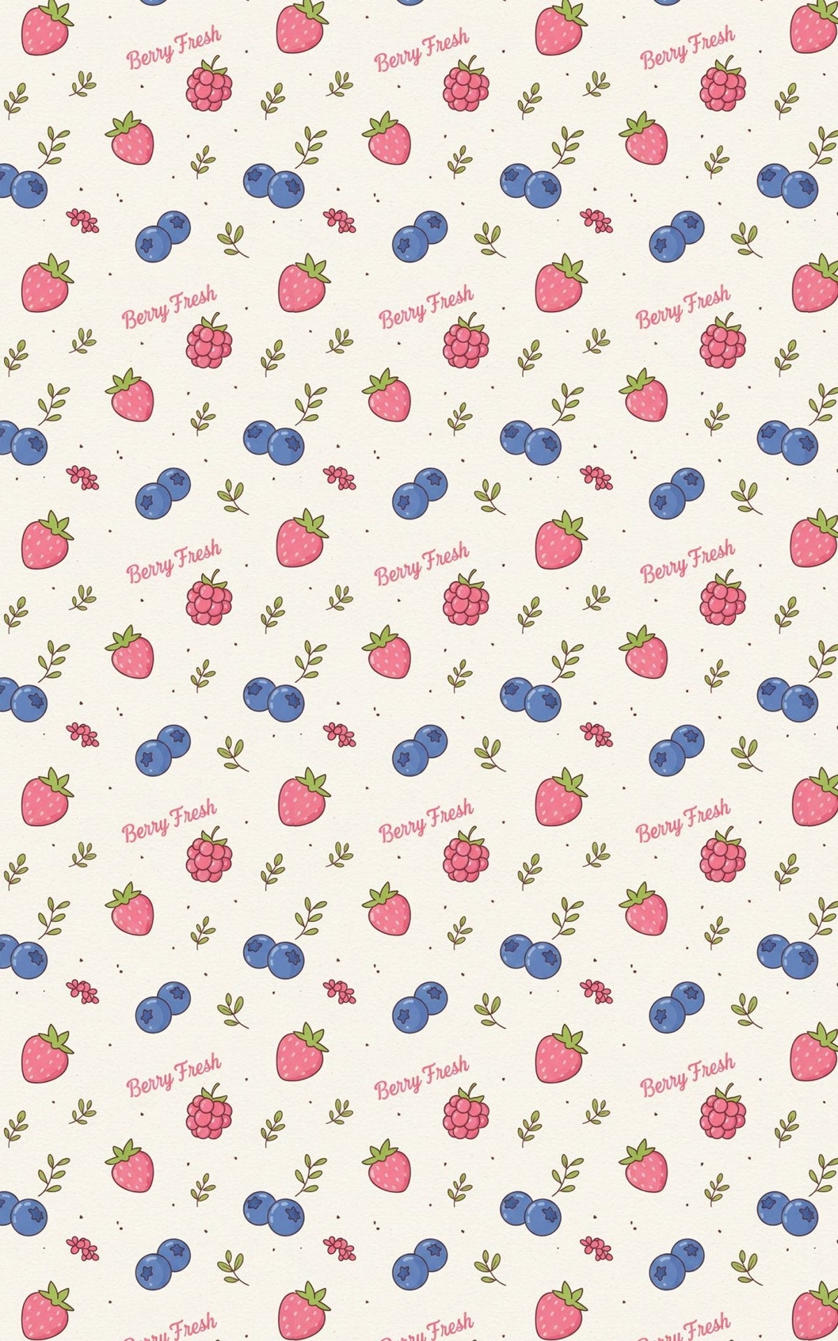 Farmer's Market: Berry Fresh Wrapping Paper