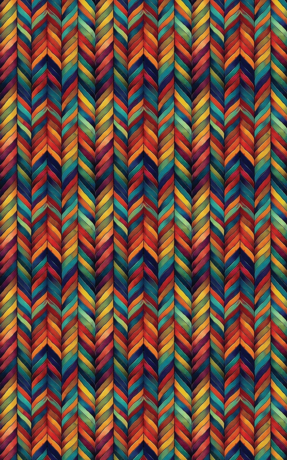 Herringbone Haven Wrapping Paper