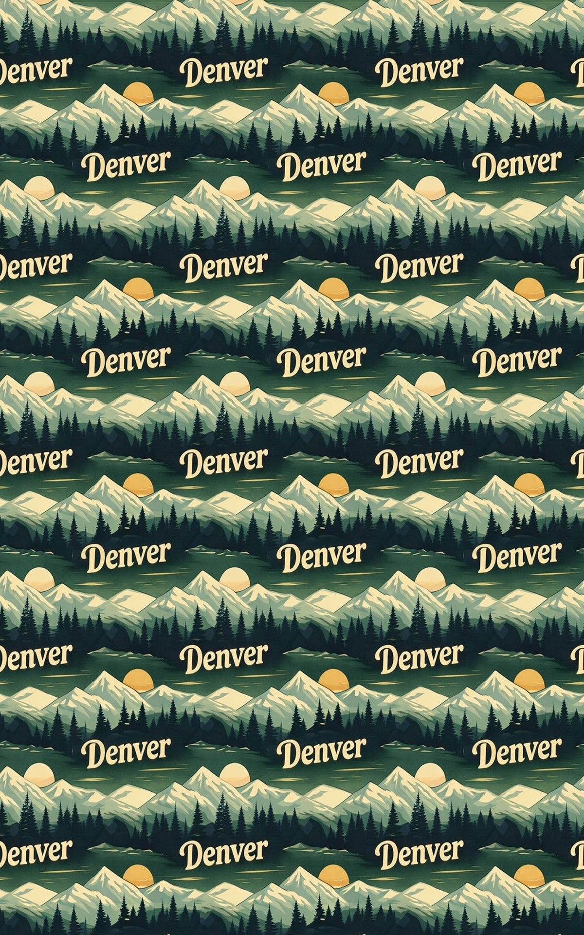 Denver — Alpine Horizon Wrapping Paper