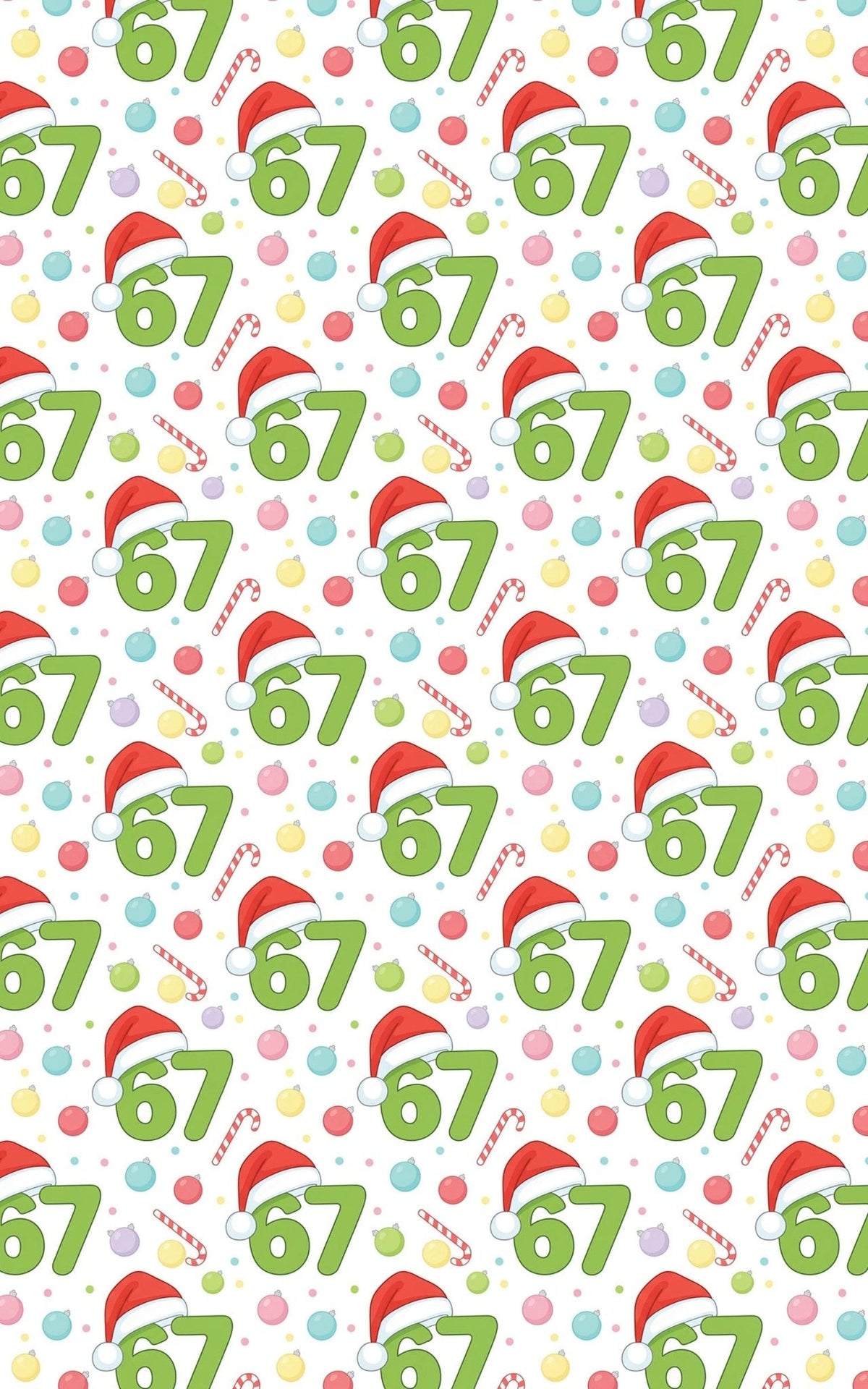 Holiday 67 Pattern Wrapping Paper