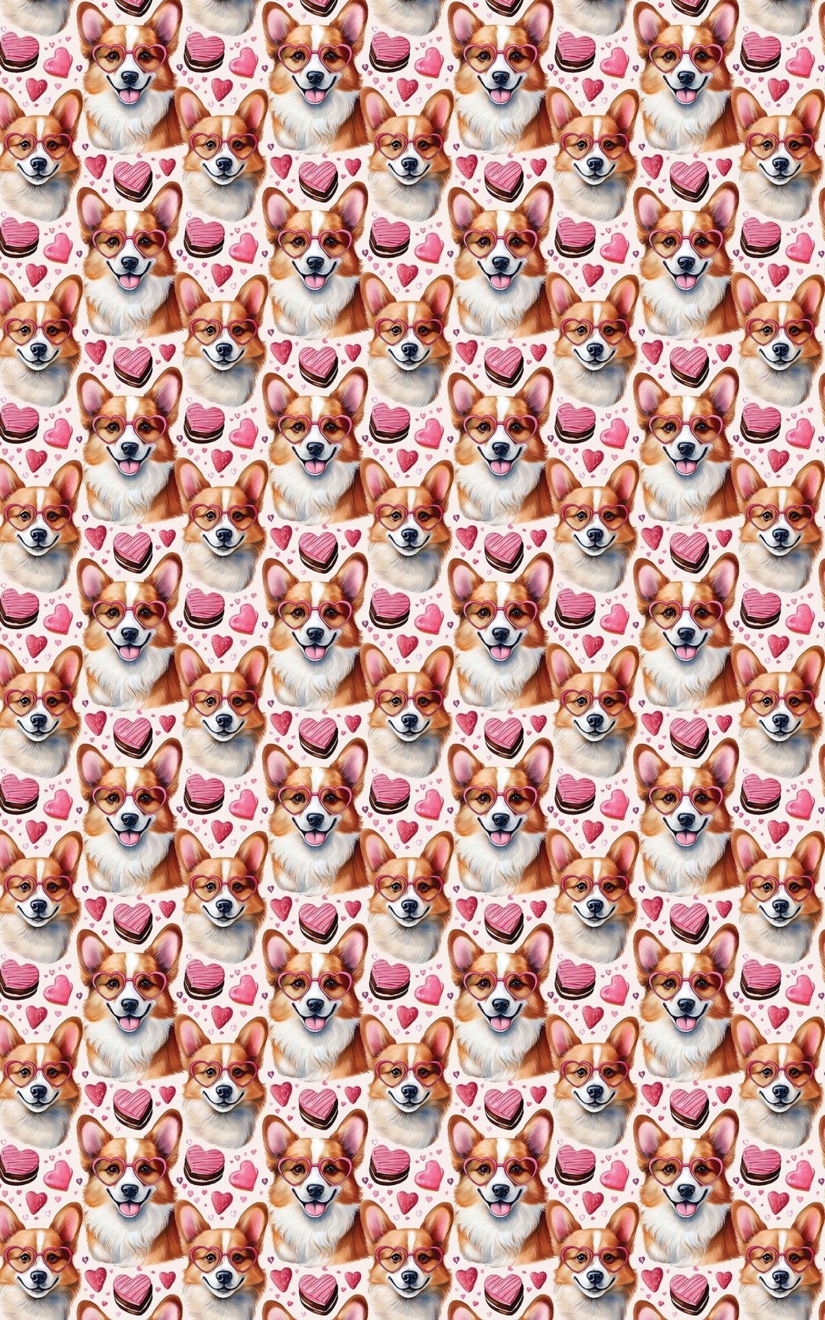 Corgis & Sweet Treats Wrapping Paper