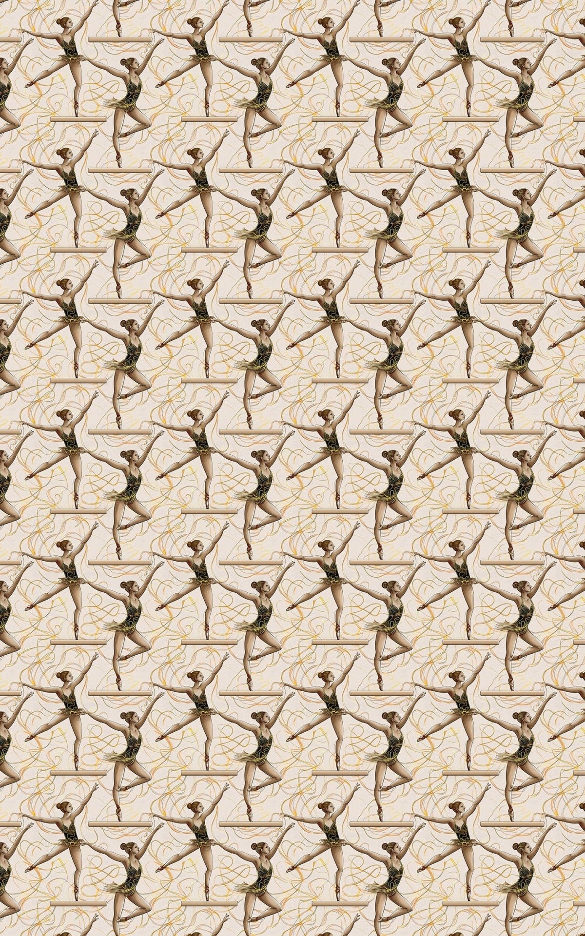 Balance Beam Elegance Wrapping Paper