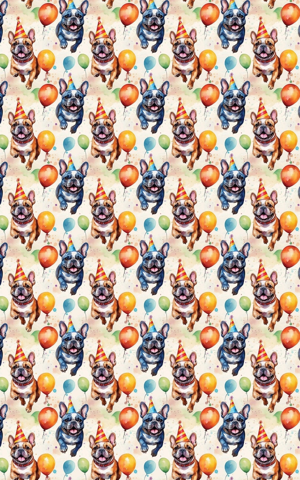 Pawty Balloons Wrapping Paper