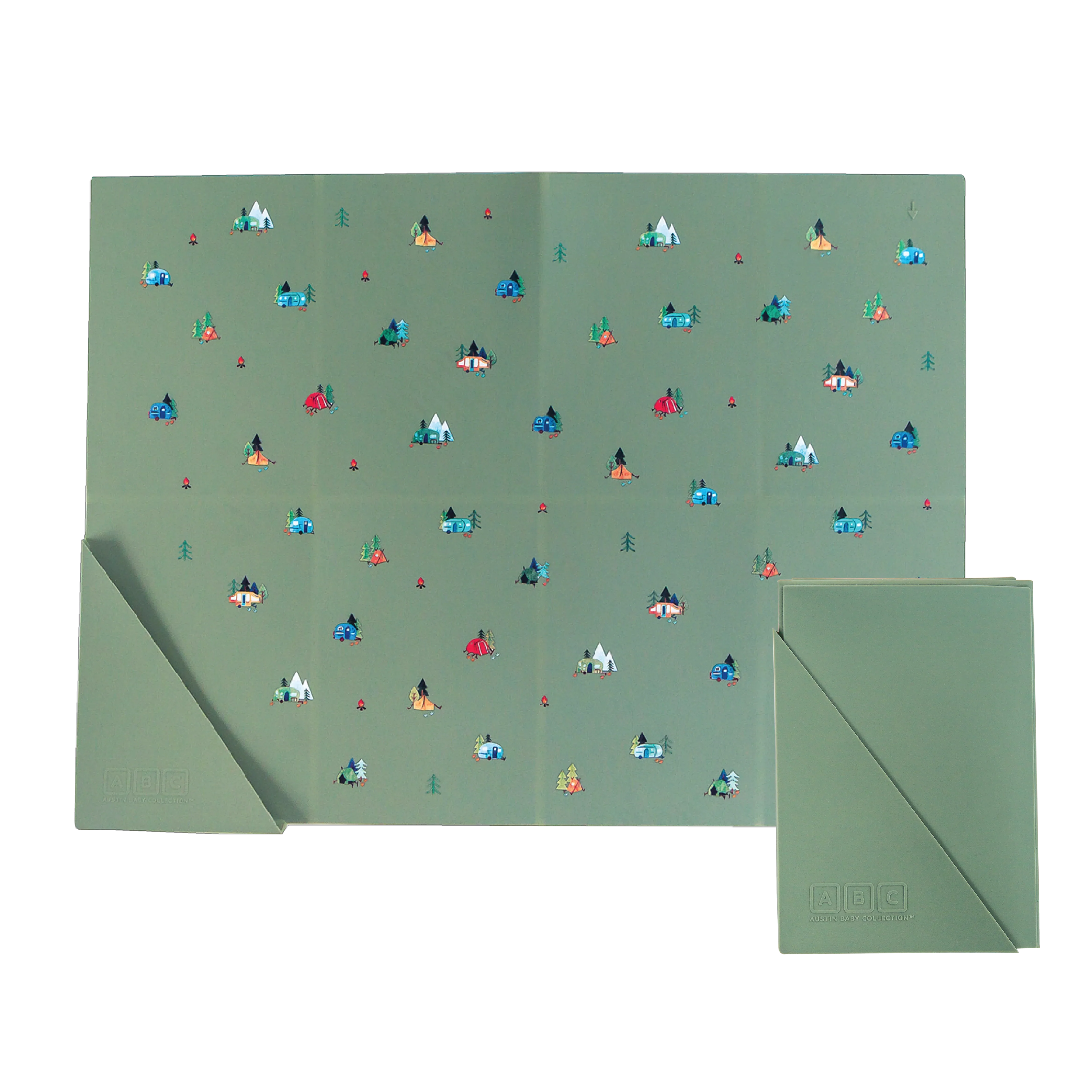 Silicone Mealtime Bundle Camper Sage Green