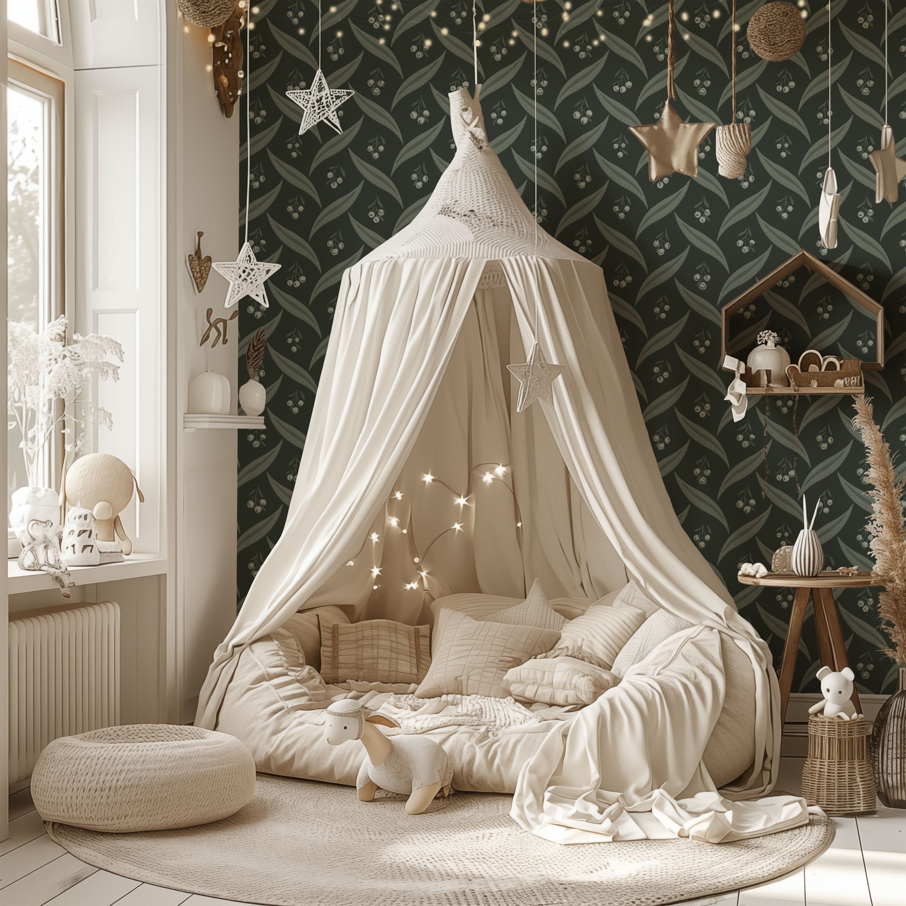 Campbell Wallpaper By Hufton Studio