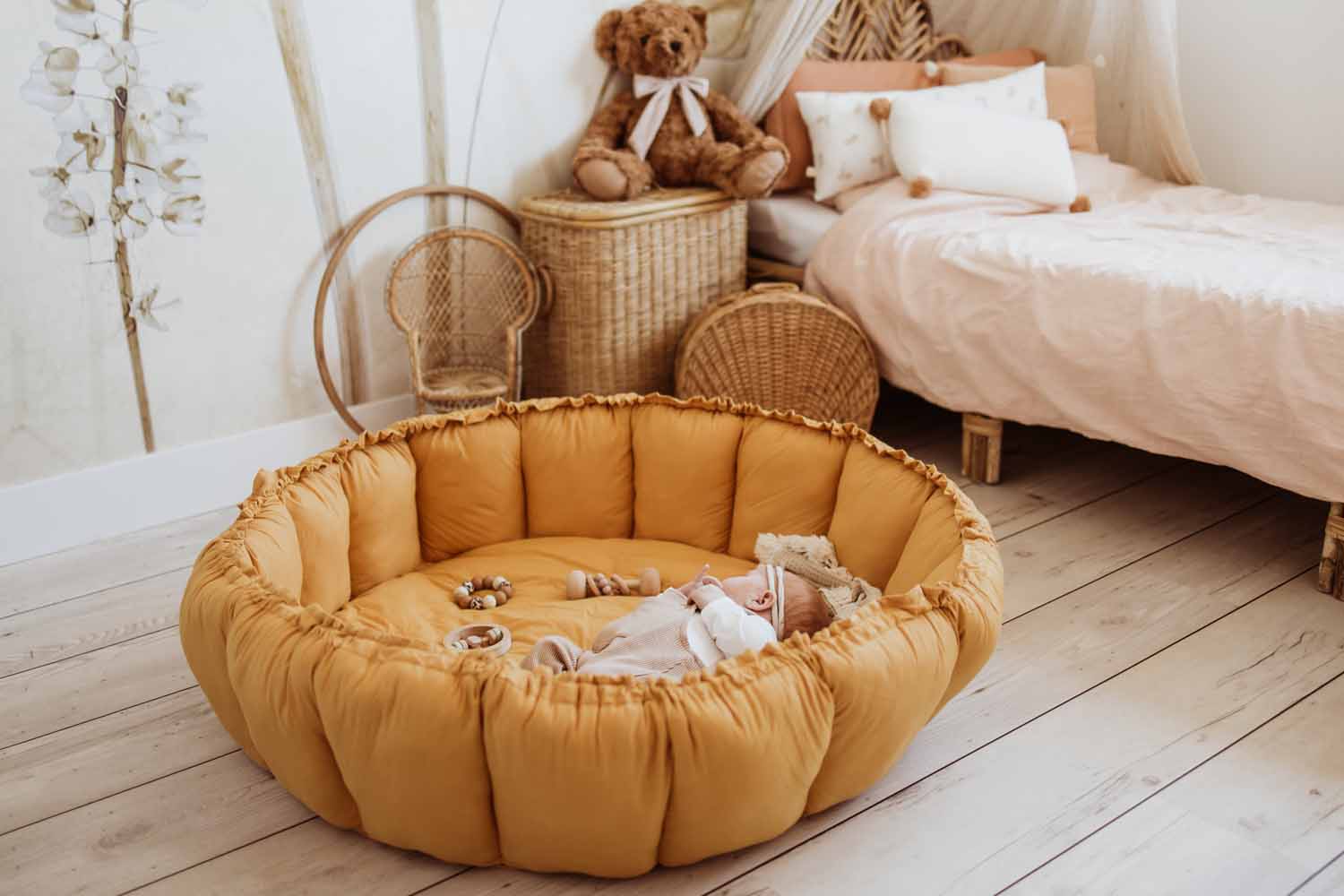 Bloom Babymat Mustard