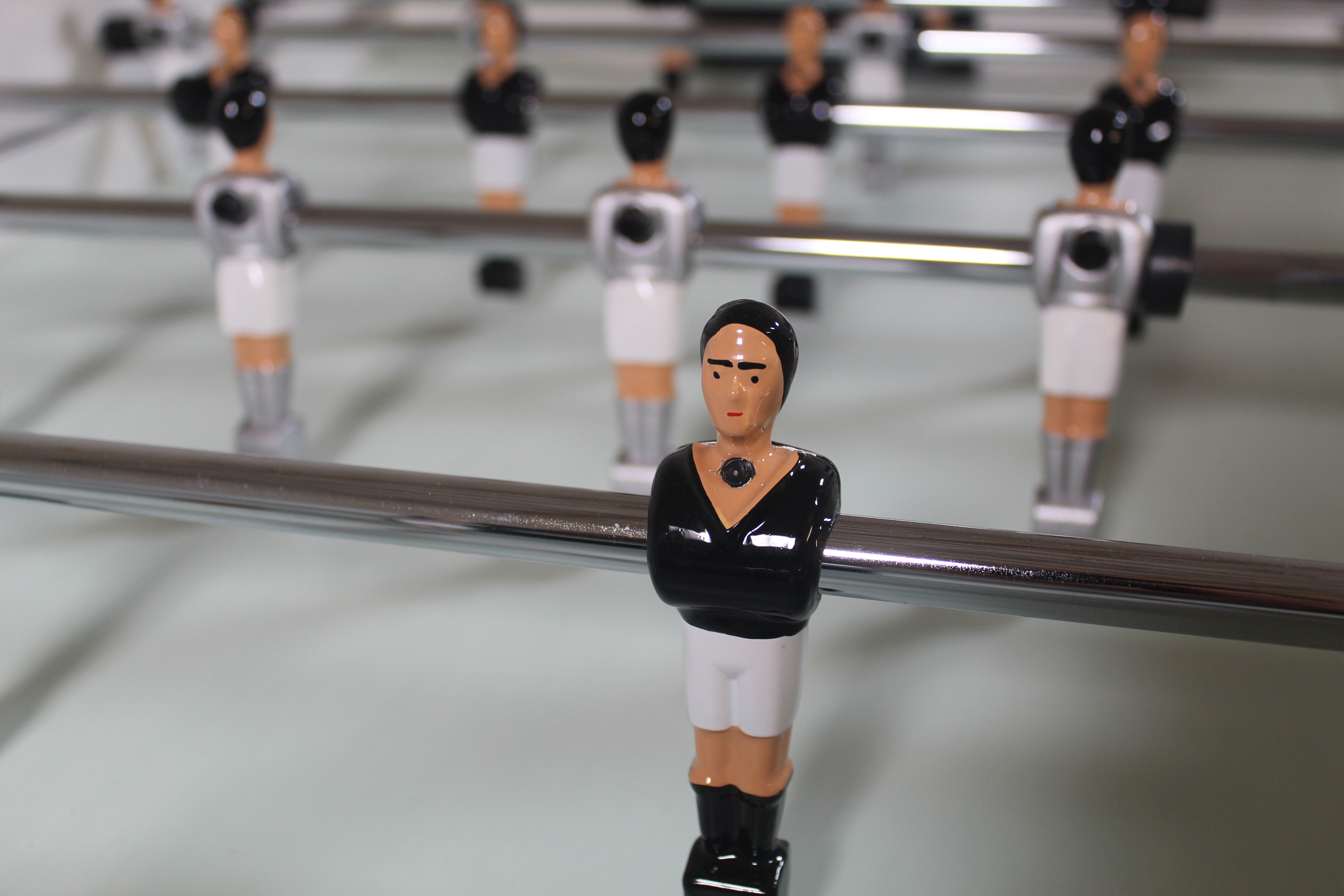 René Pierre Match Blanc Indoor Foosball Table