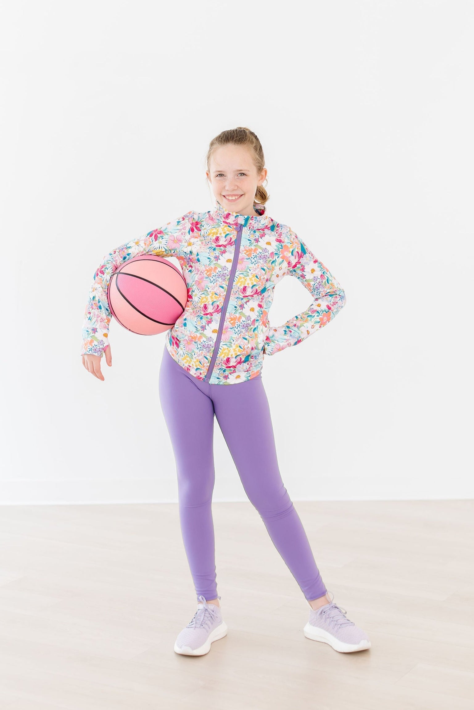 Sale Playful Purple Active Legging