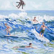 Play In Surf Print