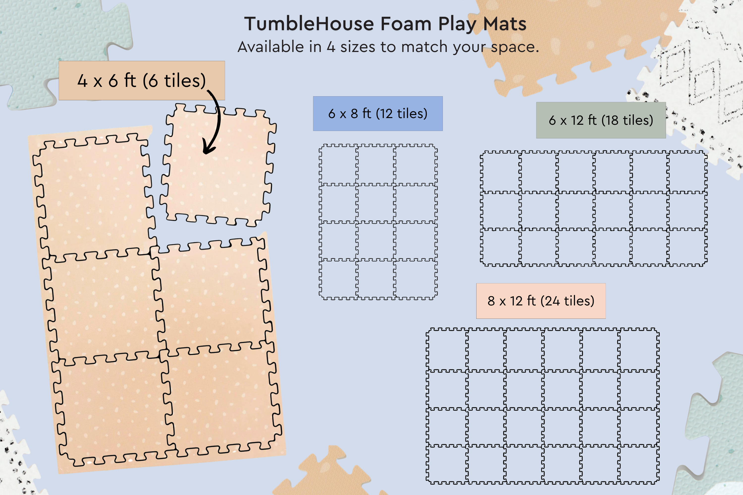 Tumblehouse Foam Play Mat