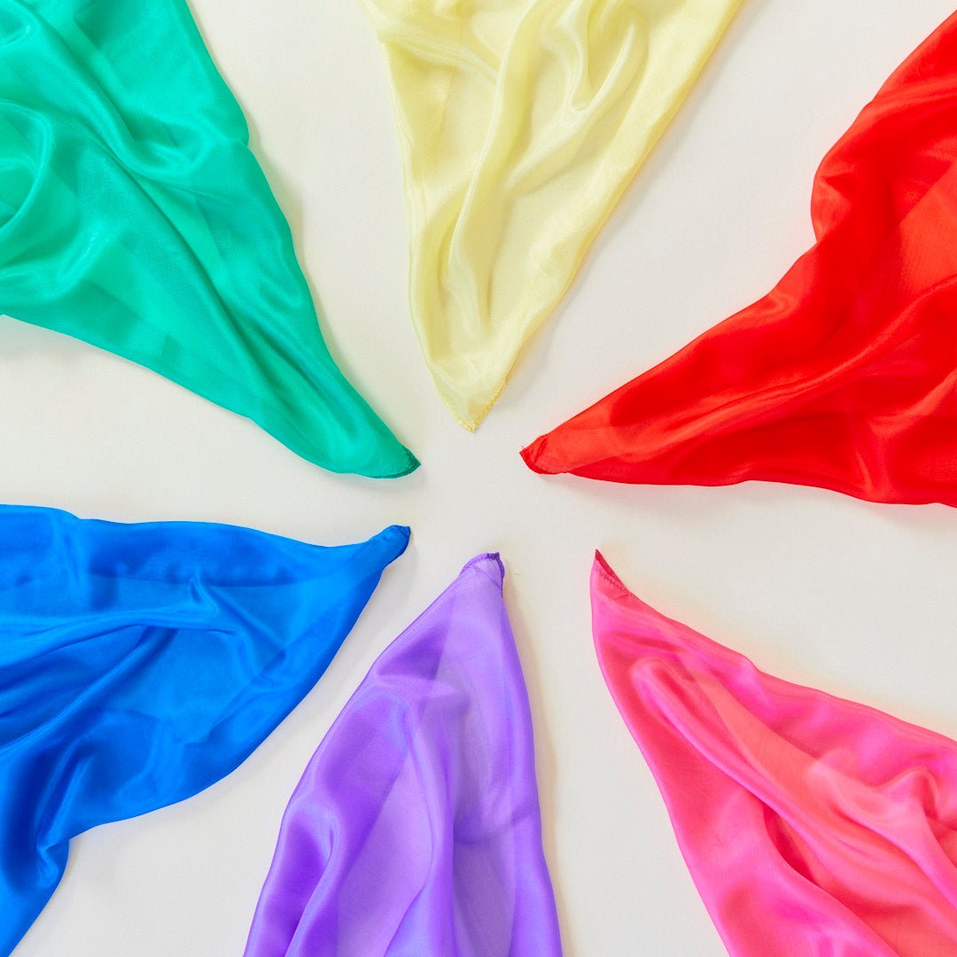 Mini Primary Playsilk Set