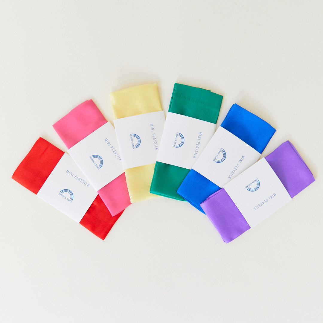 Mini Primary Playsilk Set