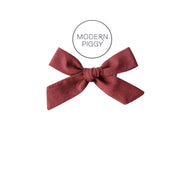 Garnet | Hand-tied Bow