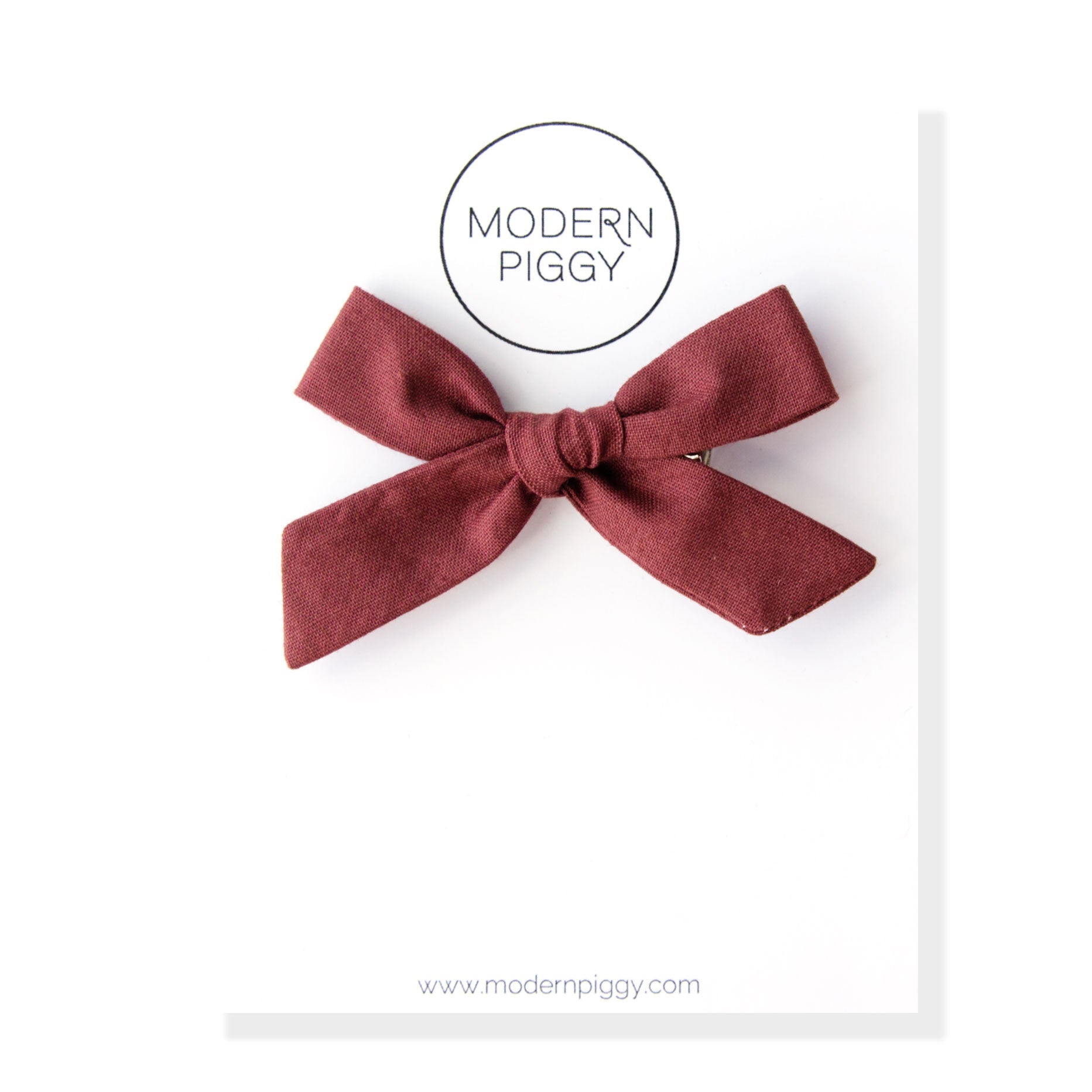 Garnet | Hand-tied Bow