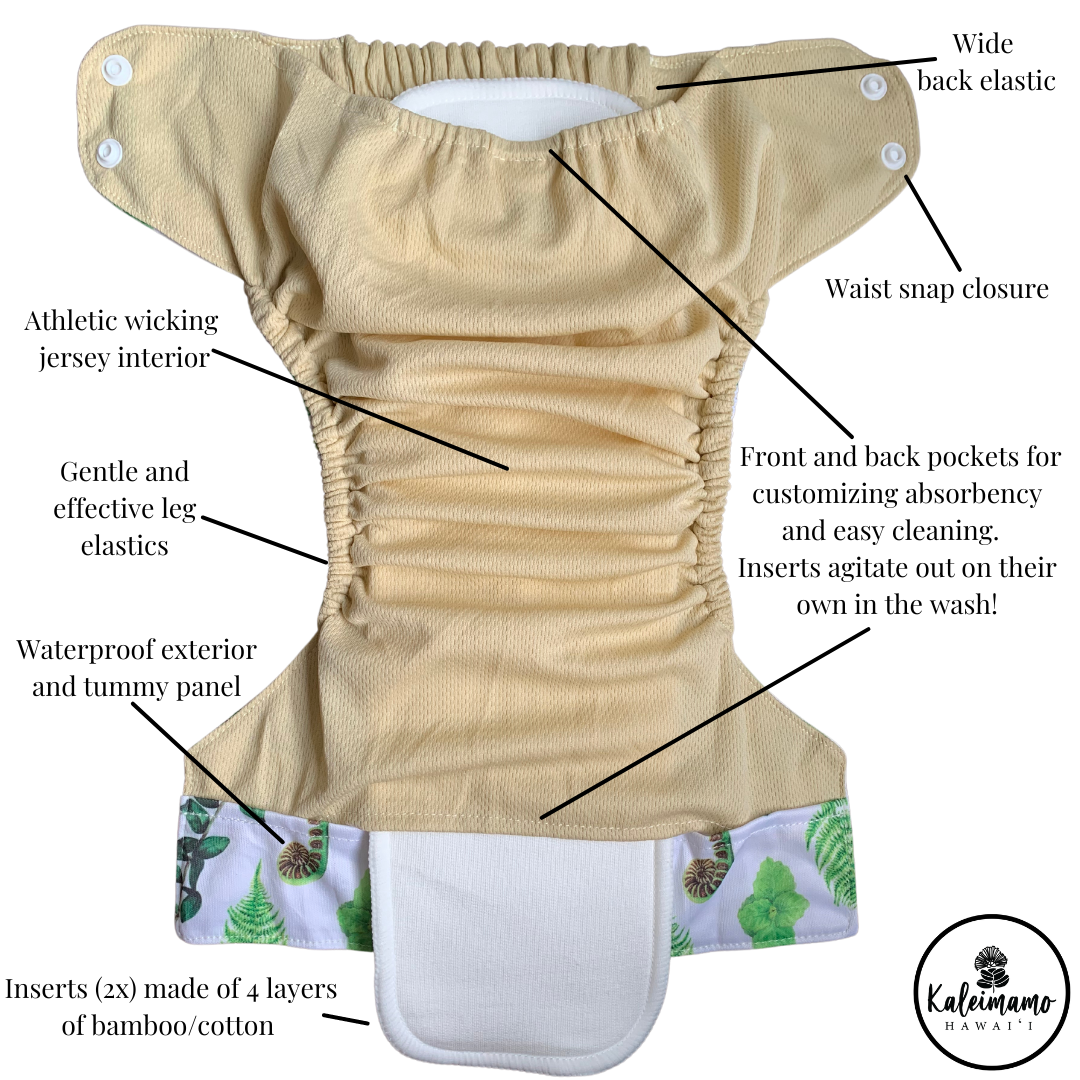 Kaiapa Pākeke (pocket Diapers)