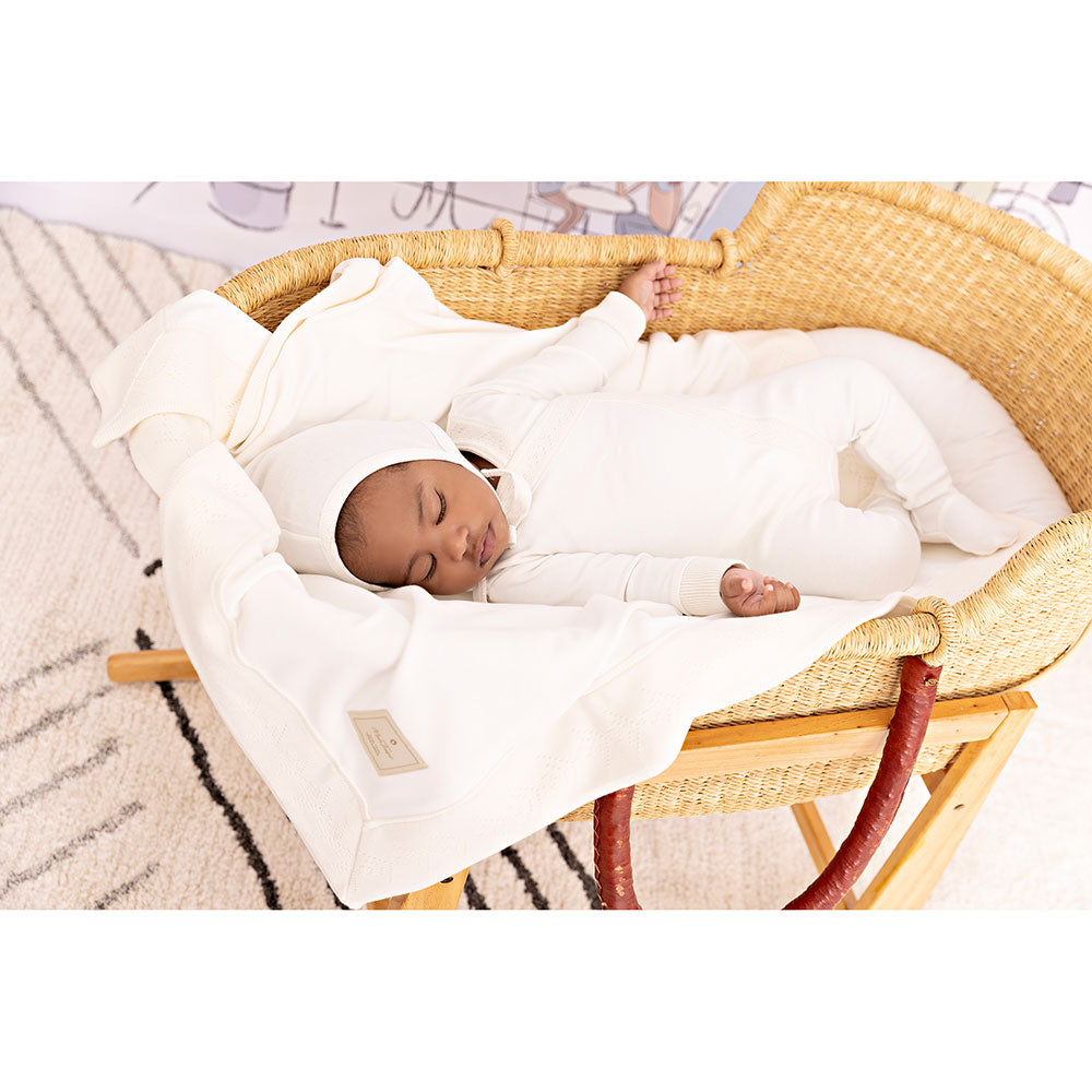 Pointelle Twist Ensemble Layette Set