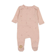 Pointelle Posies Footie