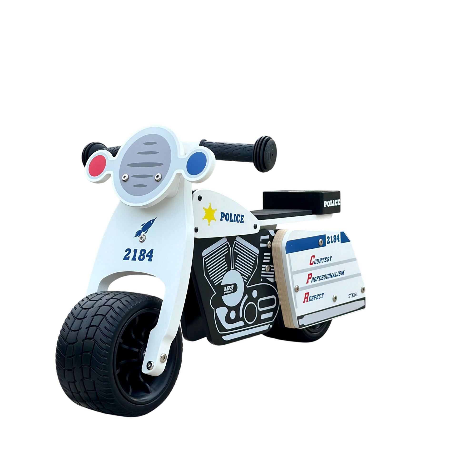 Ride-on Minibalance Police Patrol