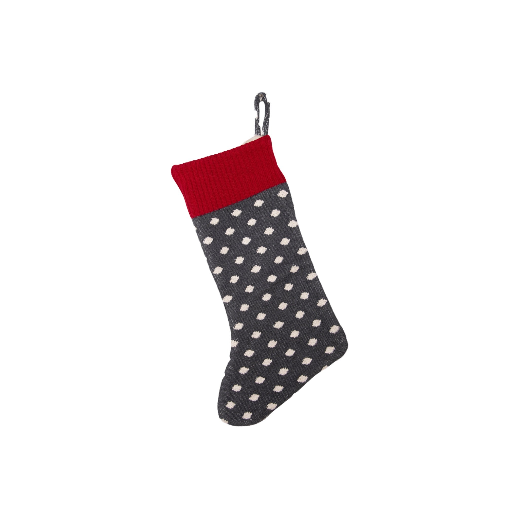 Dots - Grey/red