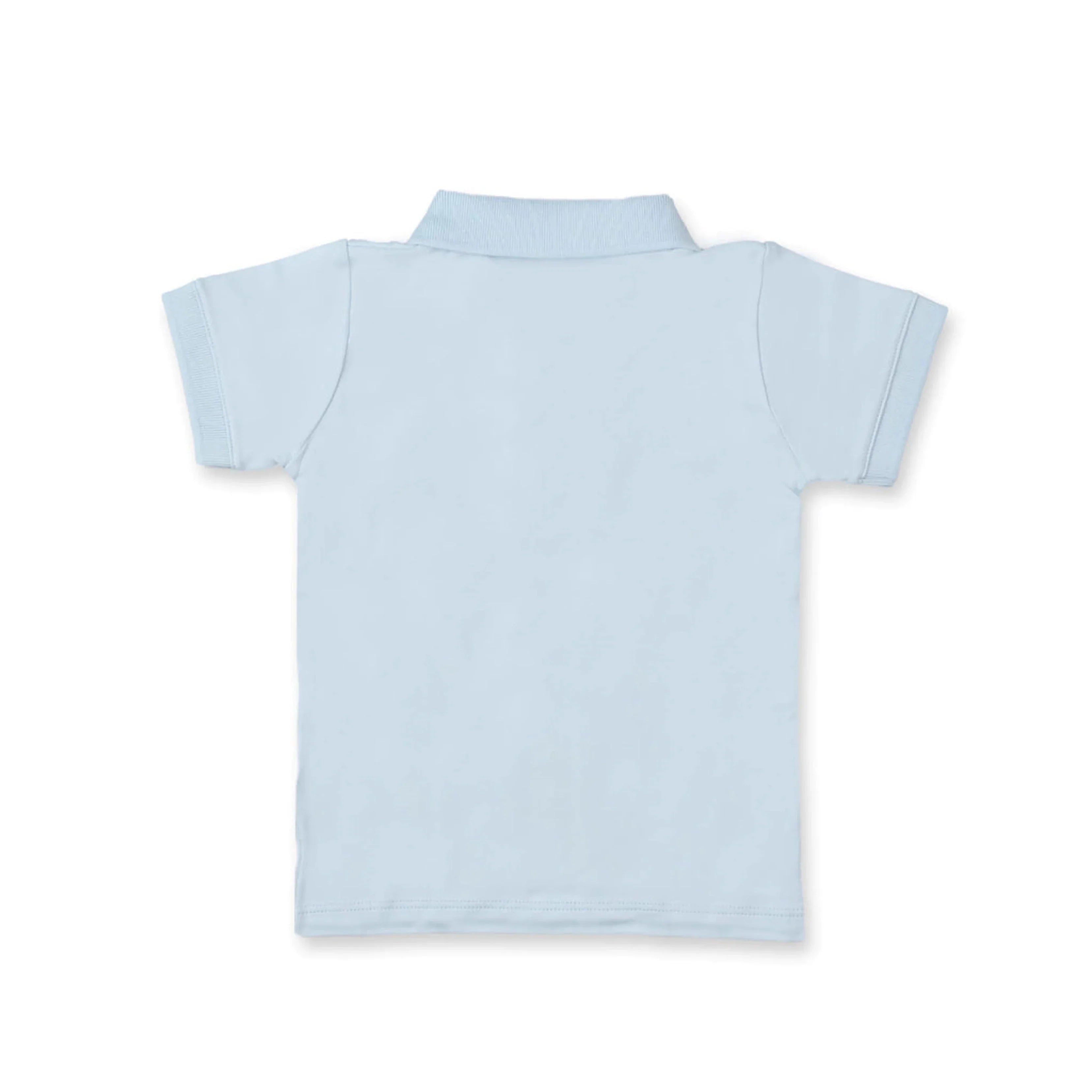 Pima Cotton Polo Shirts, Sky Blue