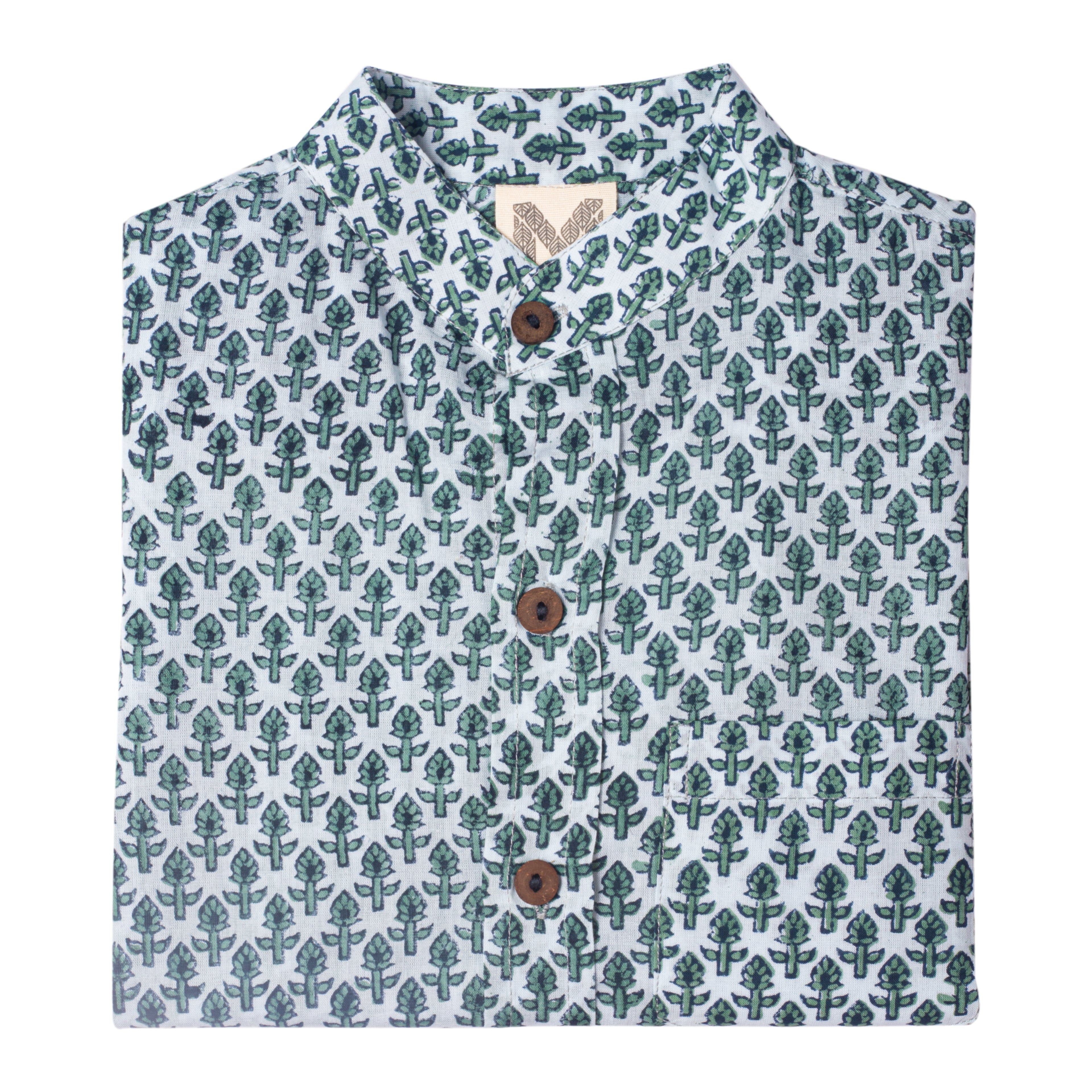 Block Printed Shirts for Boys