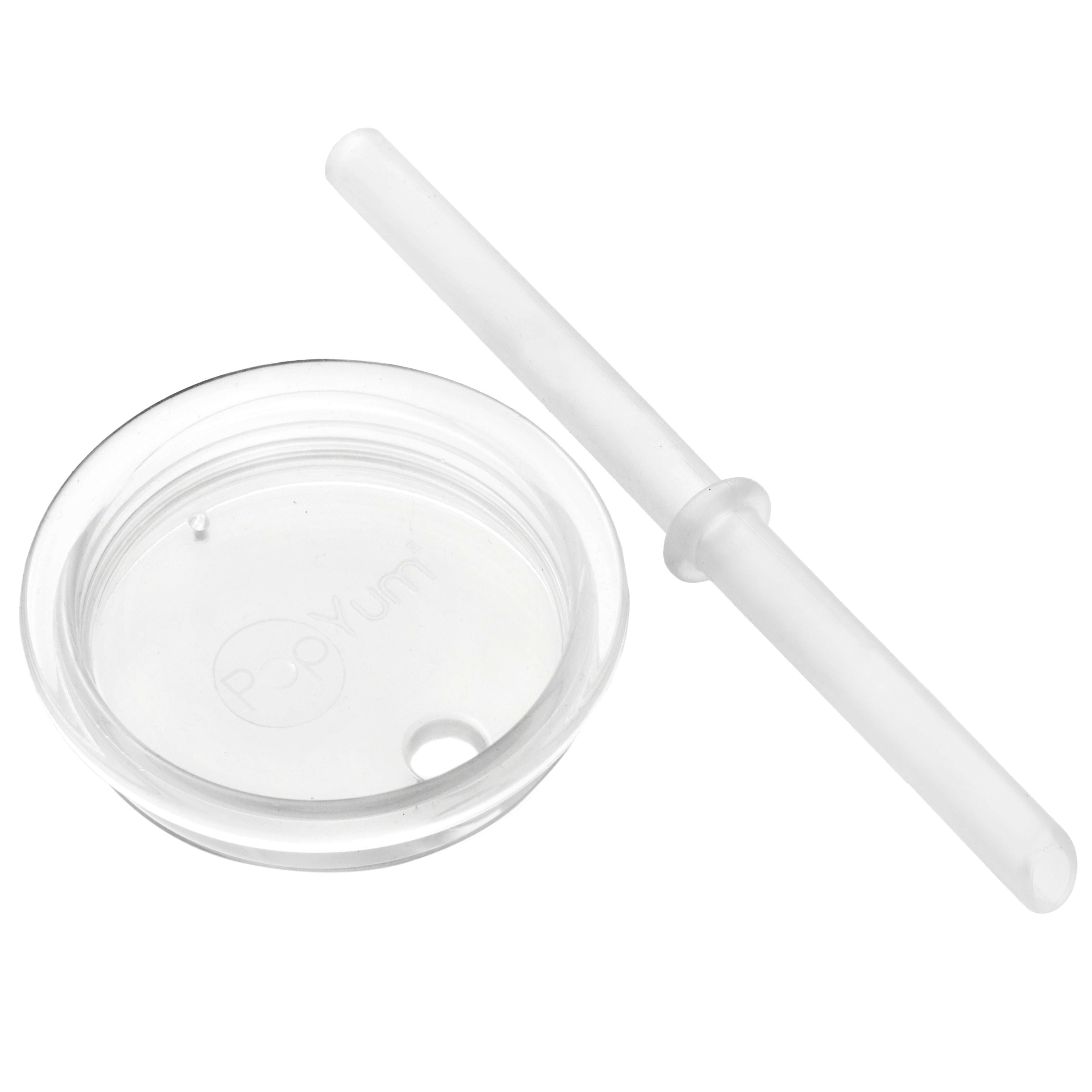 Popyum Silicone Training Cup Replacement Straw And Lid